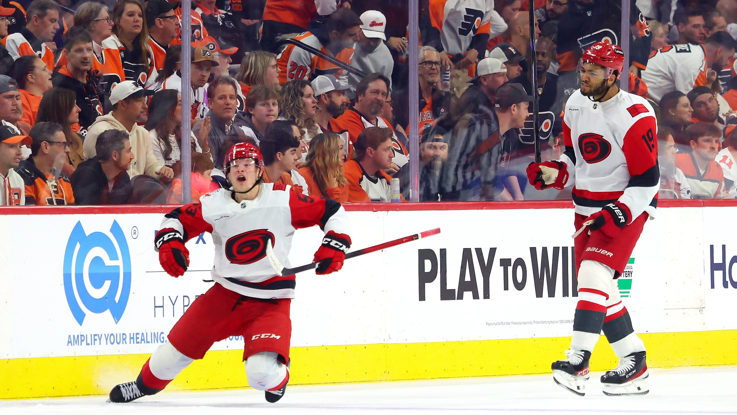 Carolina Hurricanes v Philadelphia Flyers - Game Four Carolina Hurricanes v Philadelphia Flyers - Game Four