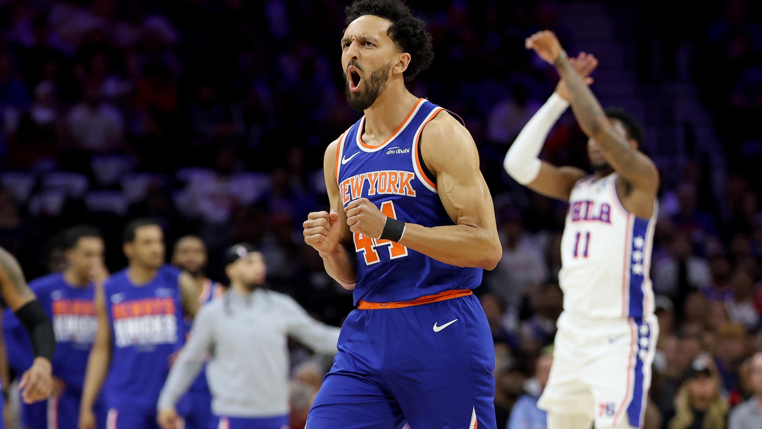 New York Knicks v Philadelphia 76ers - Game Four New York Knicks v Philadelphia 76ers - Game Four