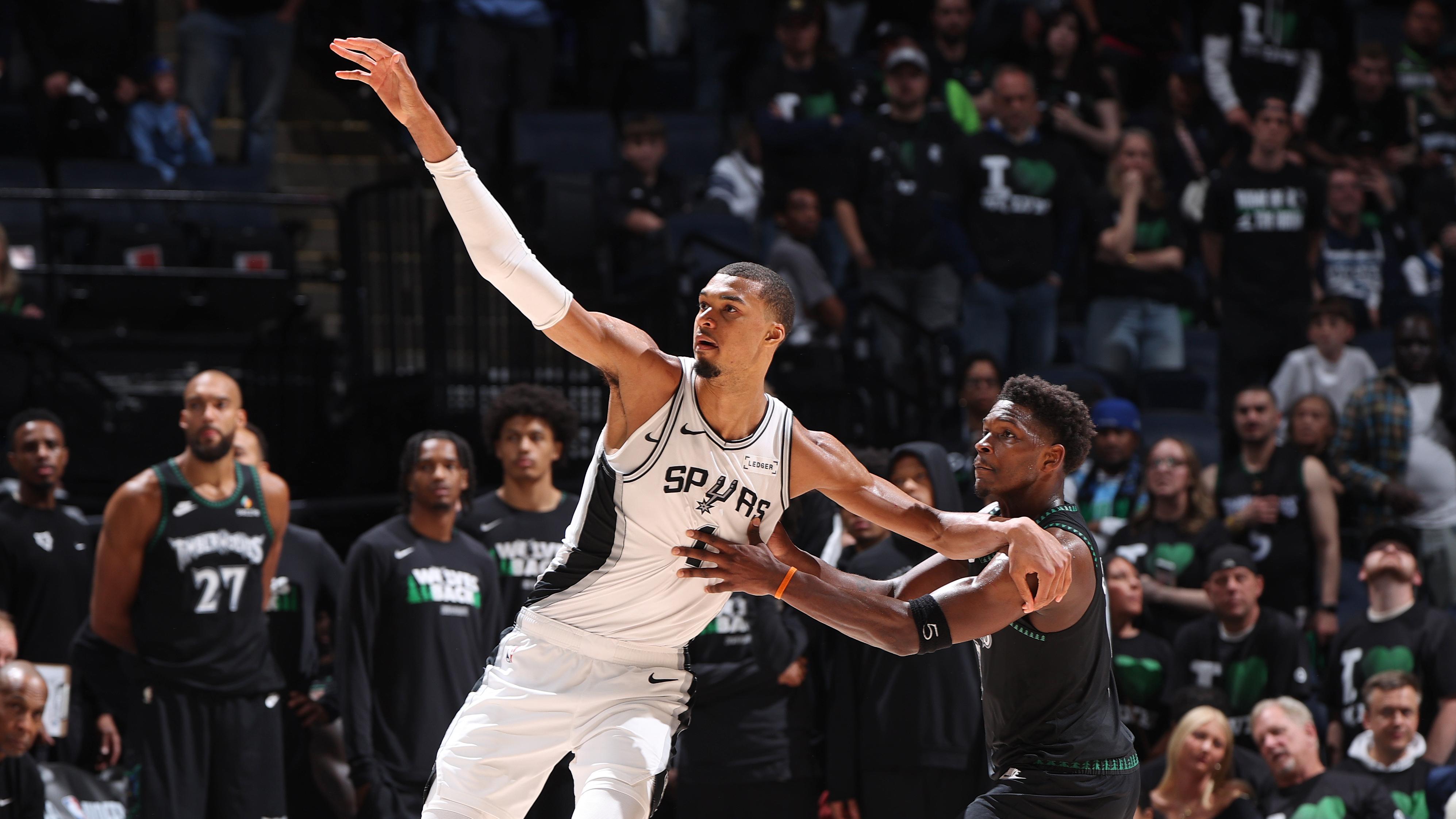 San Antonio Spurs v Minnesota Timberwolves - Game Three