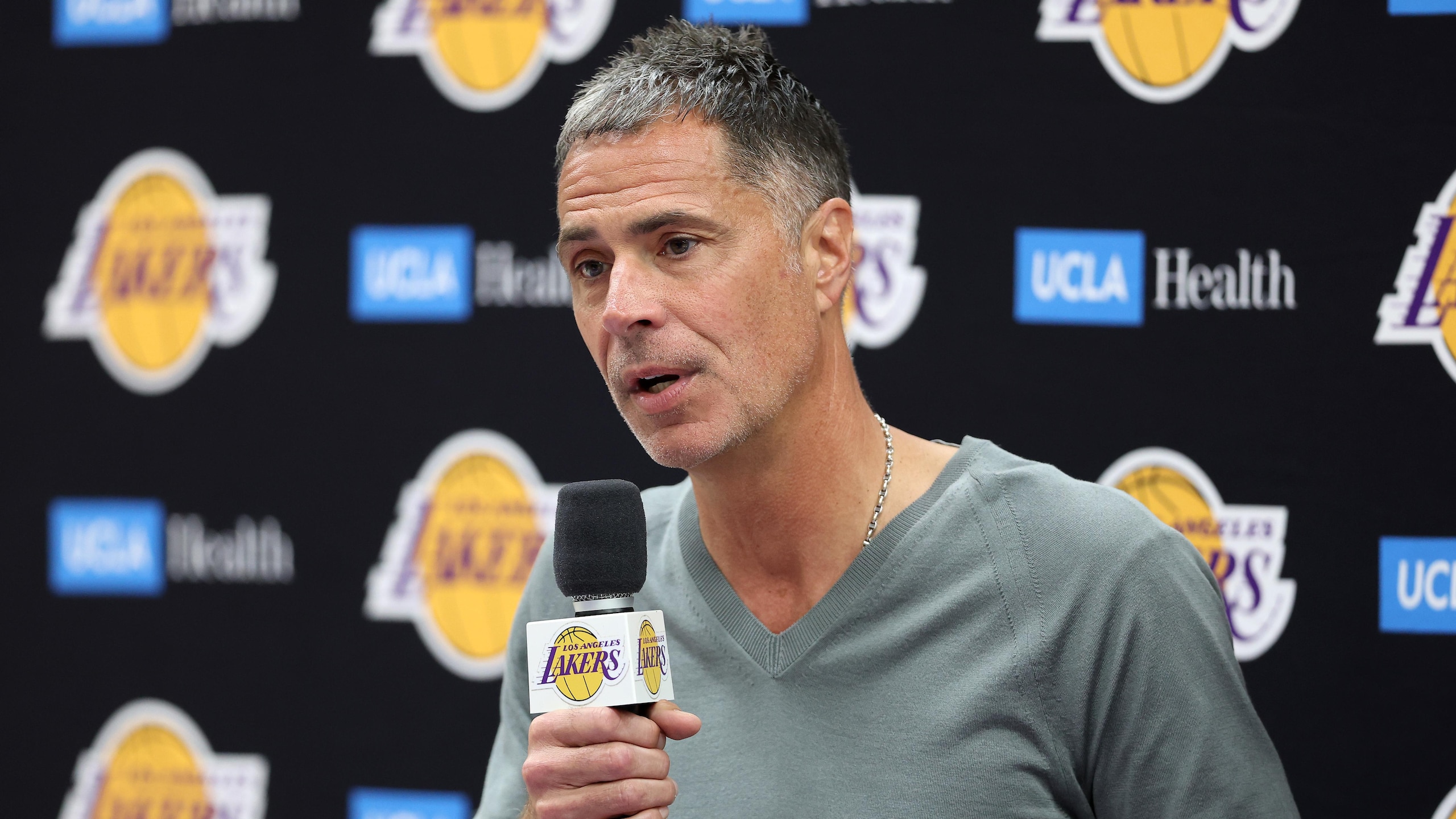 Los Angeles Lakers End Of Season Media Availability