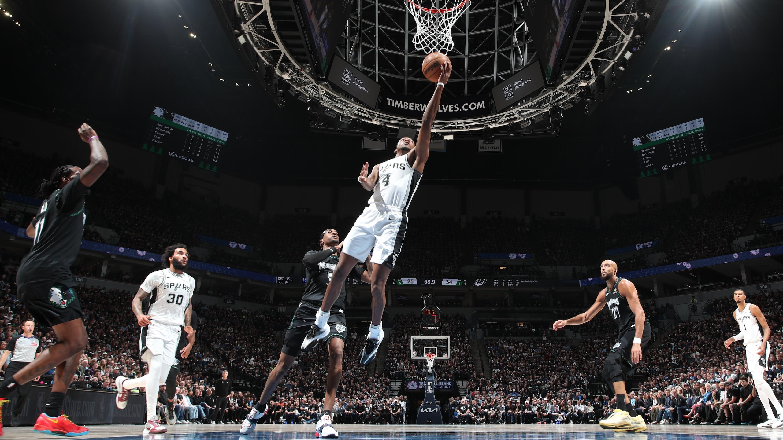 San Antonio Spurs v Minnesota TImberwolves - Game Six