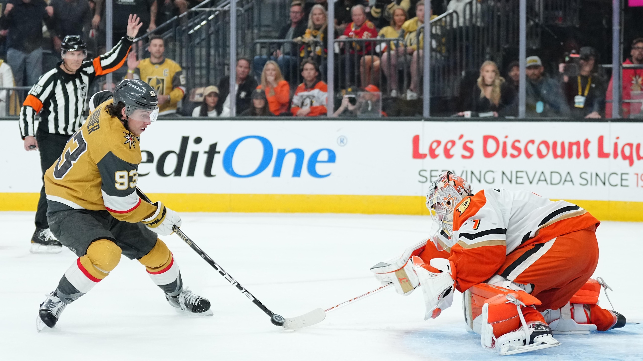 Anaheim Ducks v Vegas Golden Knights - Game Five