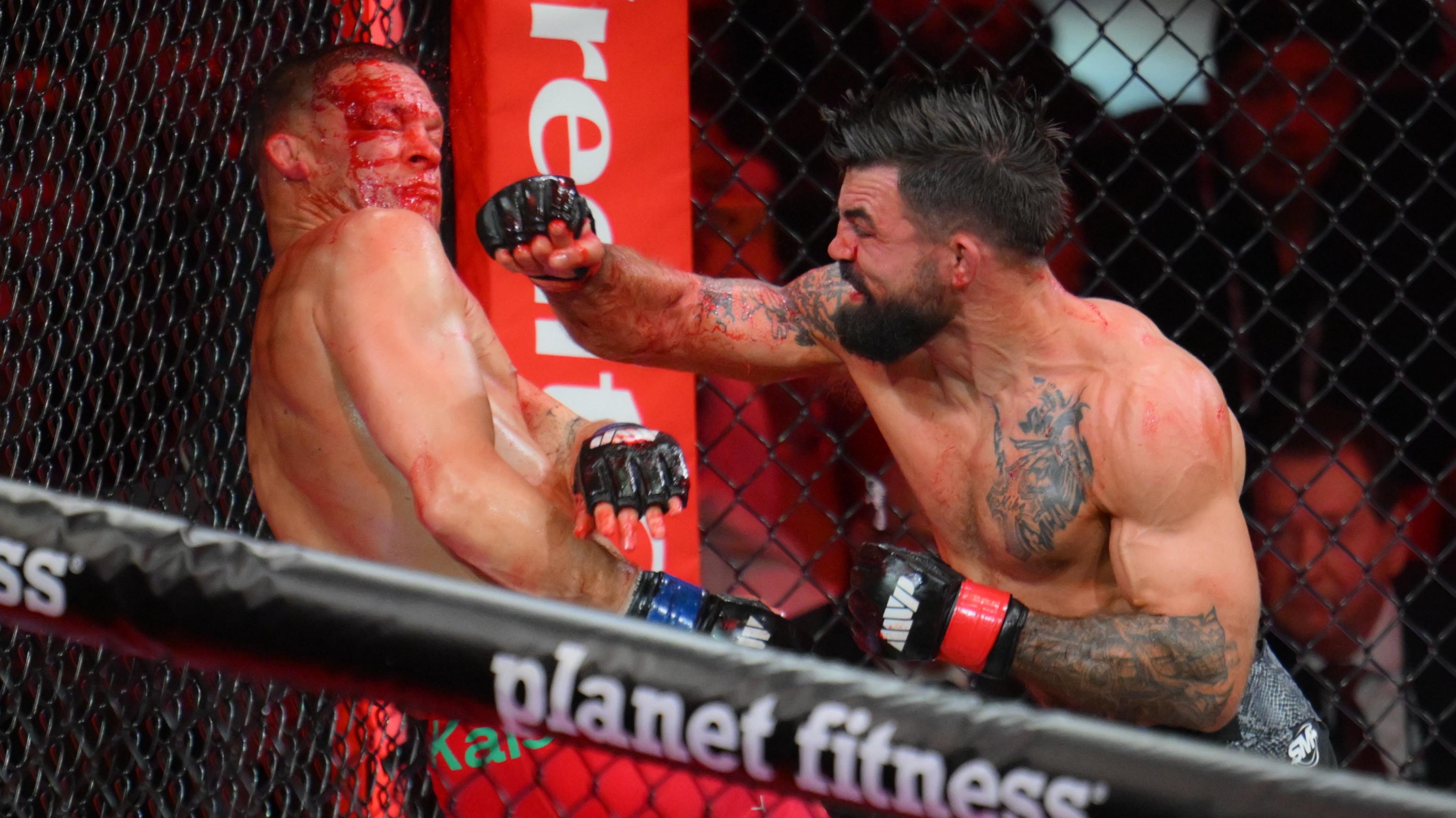 Nate Diaz vs Mike Perry - (MMA) Mixed Martial Arts in Los Angeles Nate Diaz vs Mike Perry - (MMA) Mixed Martial Arts in Los Angeles
