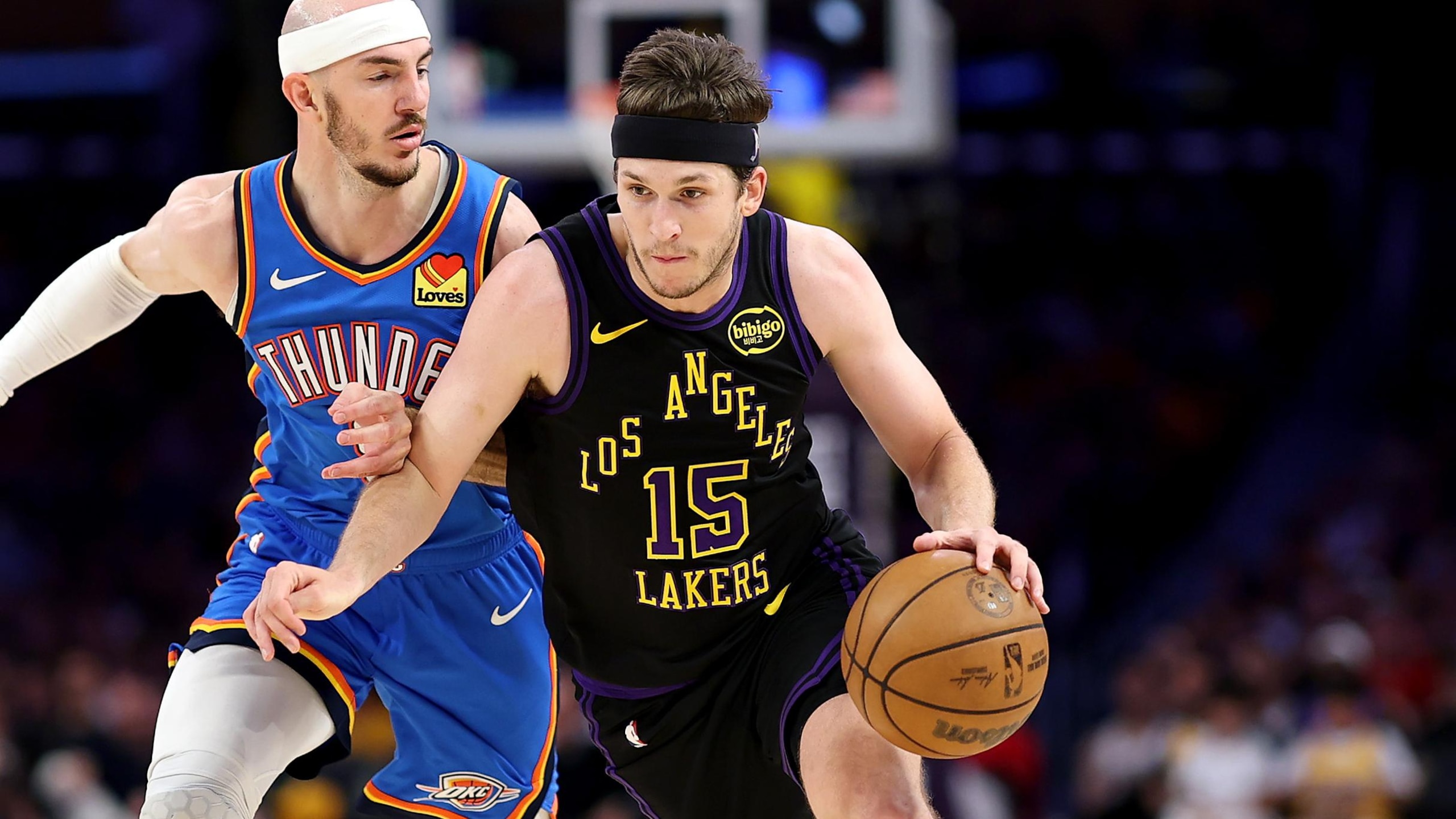Oklahoma City Thunder v Los Angeles Lakers - Game Four Oklahoma City Thunder v Los Angeles Lakers - Game Four