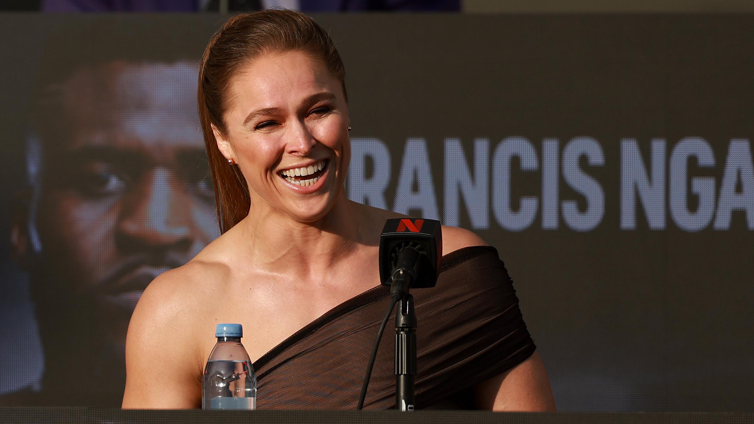 Netflix's Ronda Rousey vs. Gina Carano - Press Conference