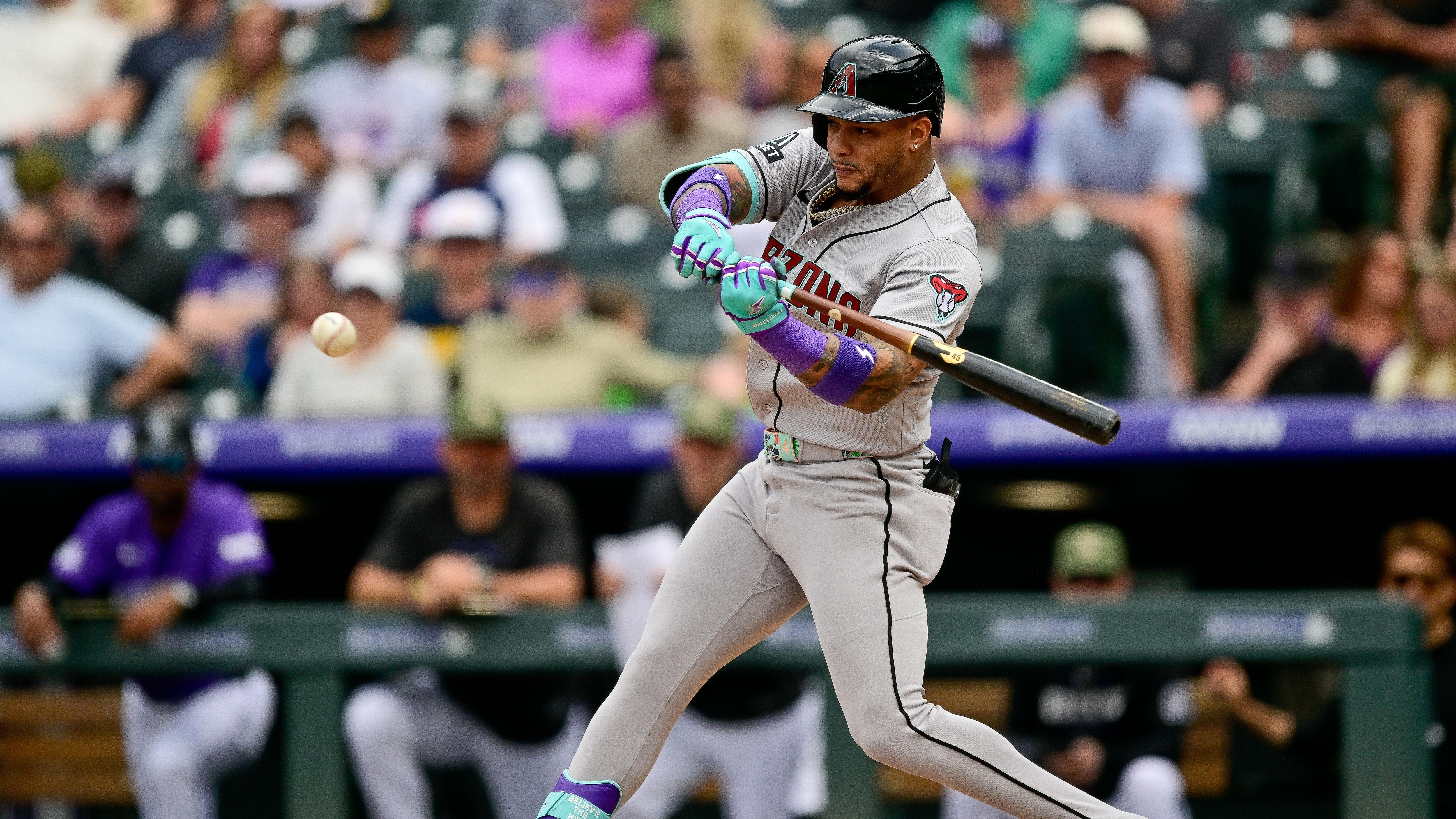 MLB: MAY 16 Diamondbacks at Rockies