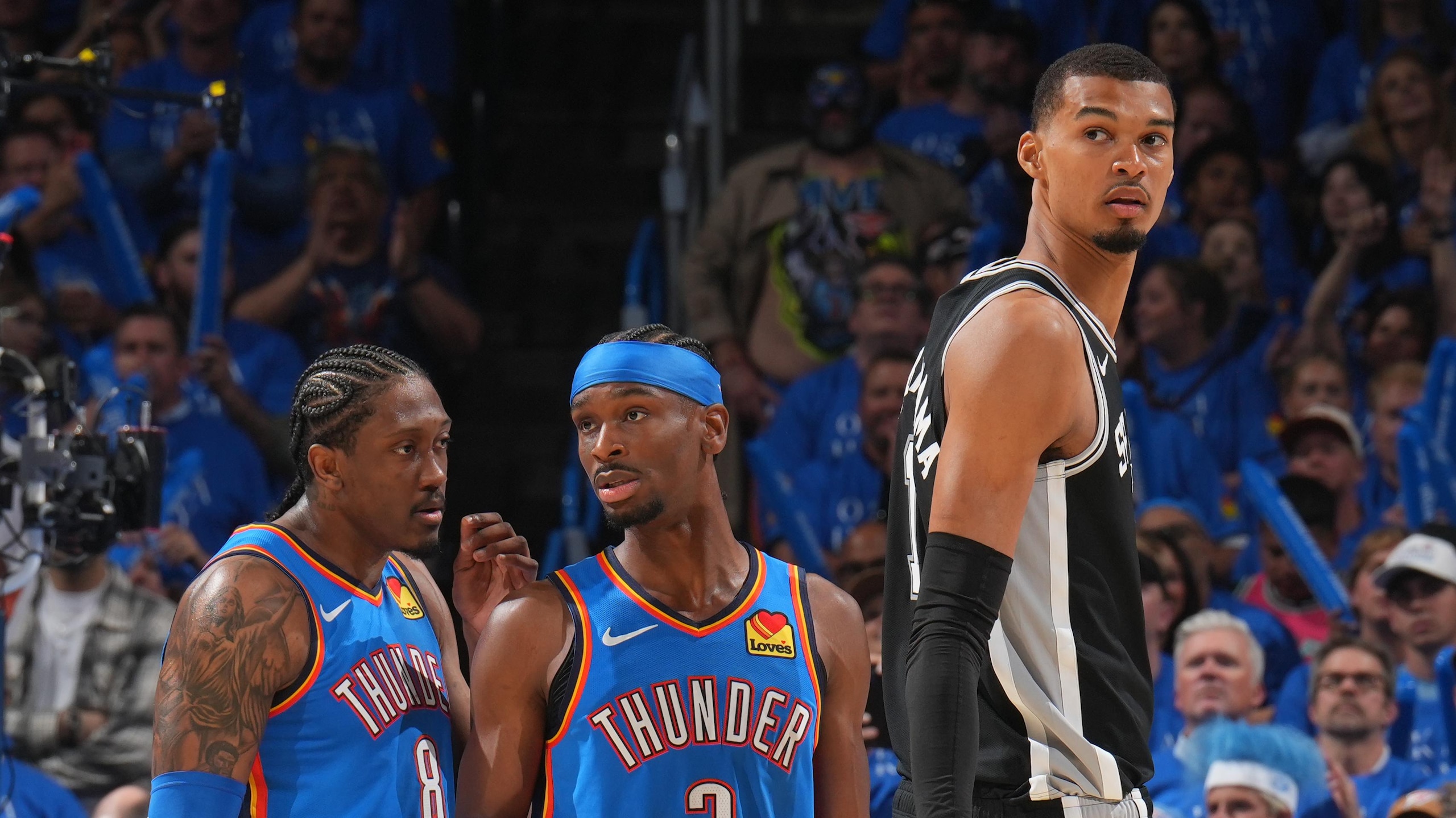 San Antonio Spurs v Oklahoma City Thunder - Game One