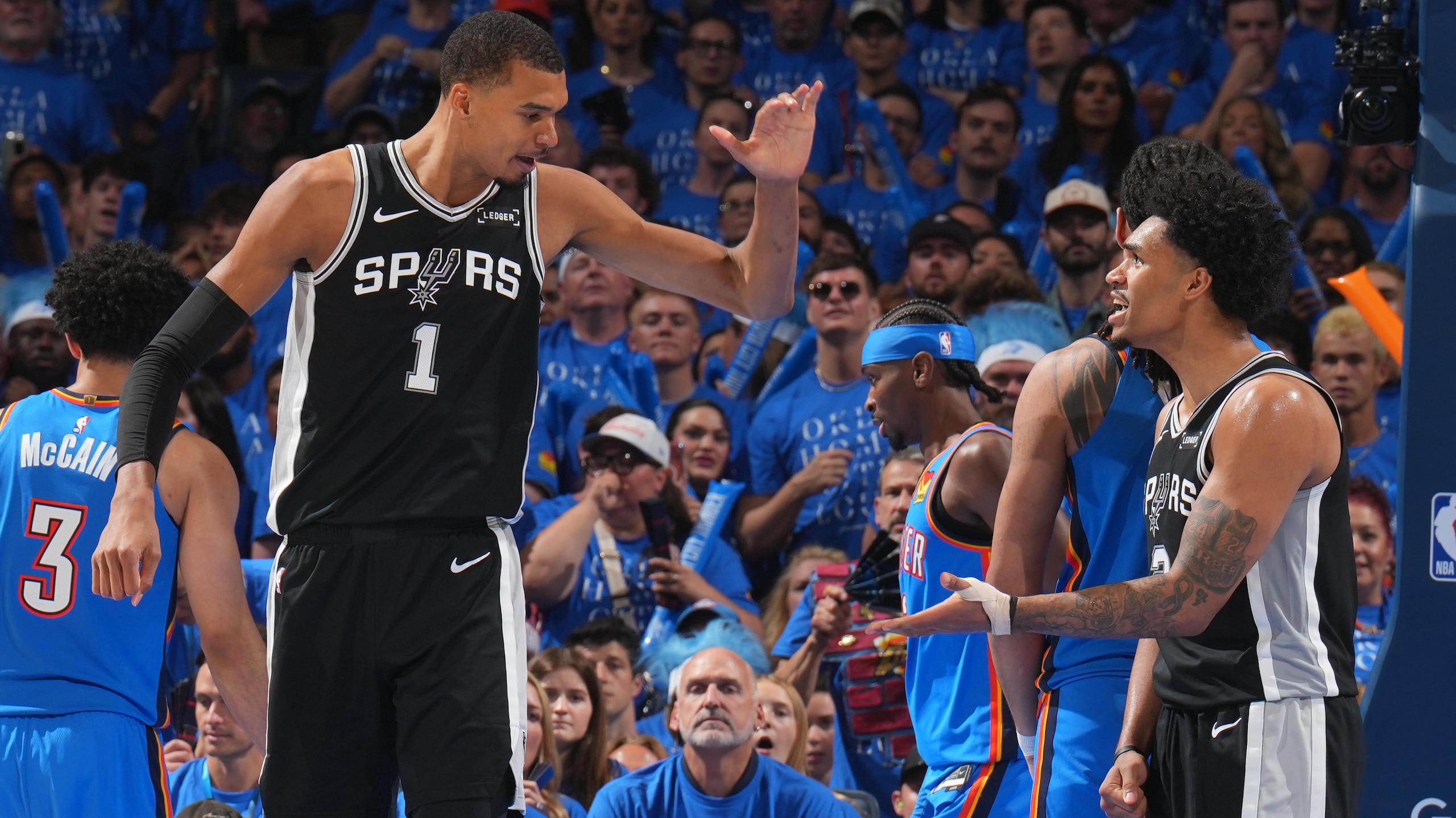 San Antonio Spurs v Oklahoma City Thunder - Game One