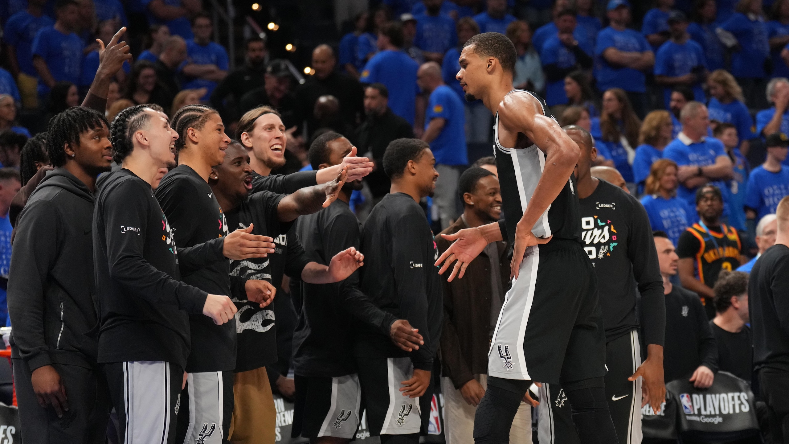 San Antonio Spurs v Oklahoma City Thunder - Game One