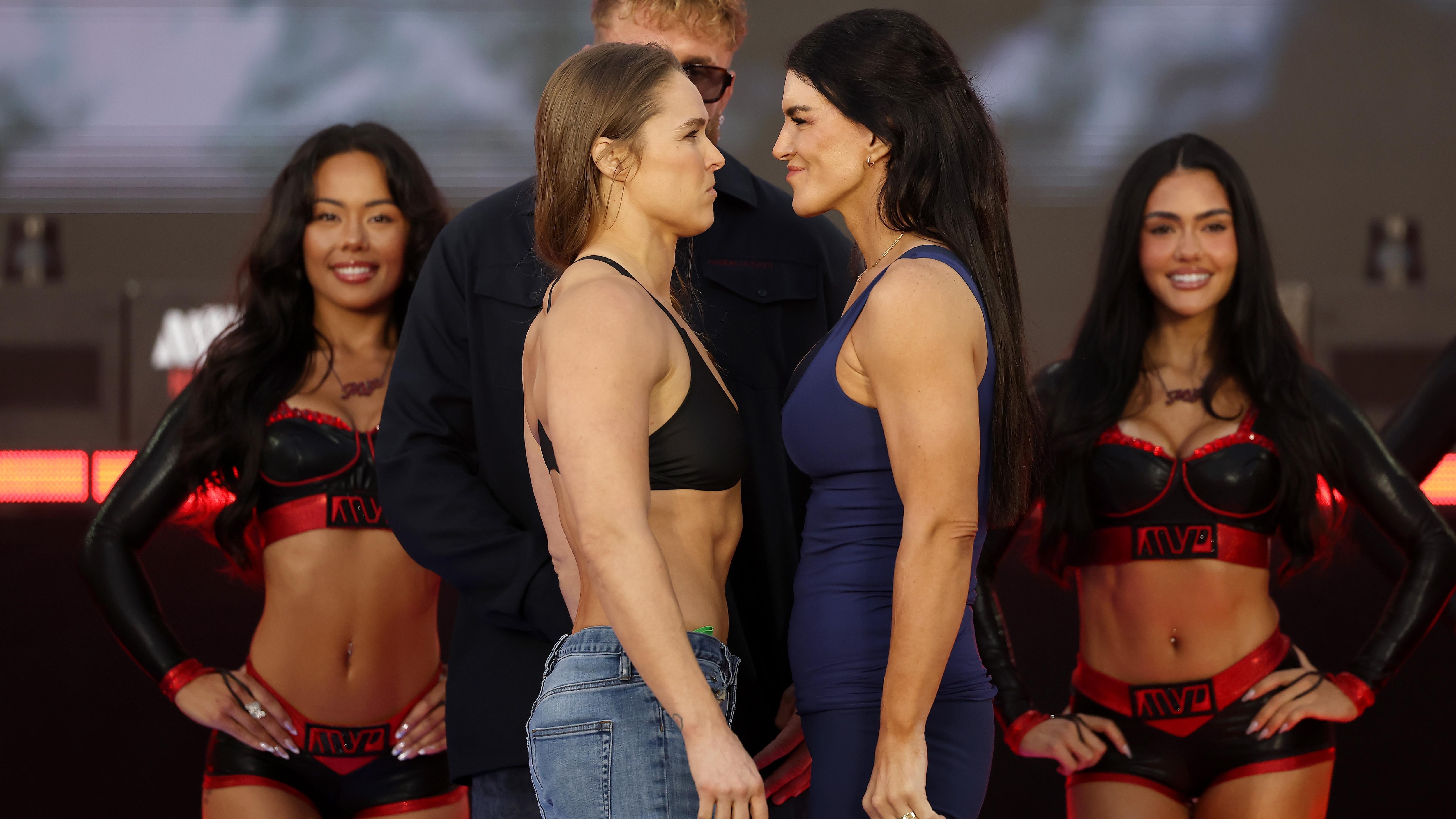 Netflix's Ronda Rousey vs. Gina Carano - Weigh-In