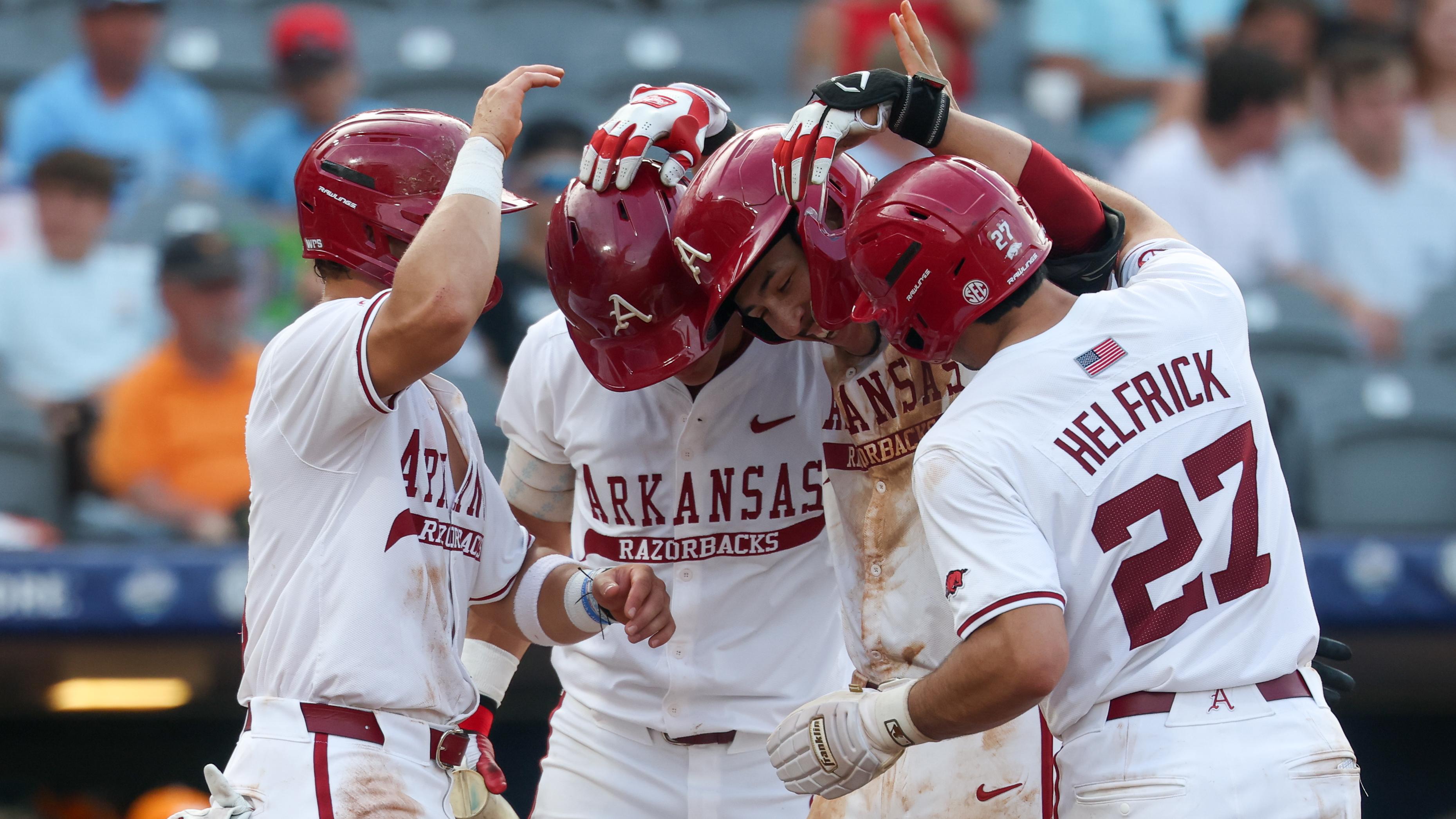 COLLEGE BASEBALL: MAY 20 SEC Baseball Tournament - Tennessee vs Arkansas