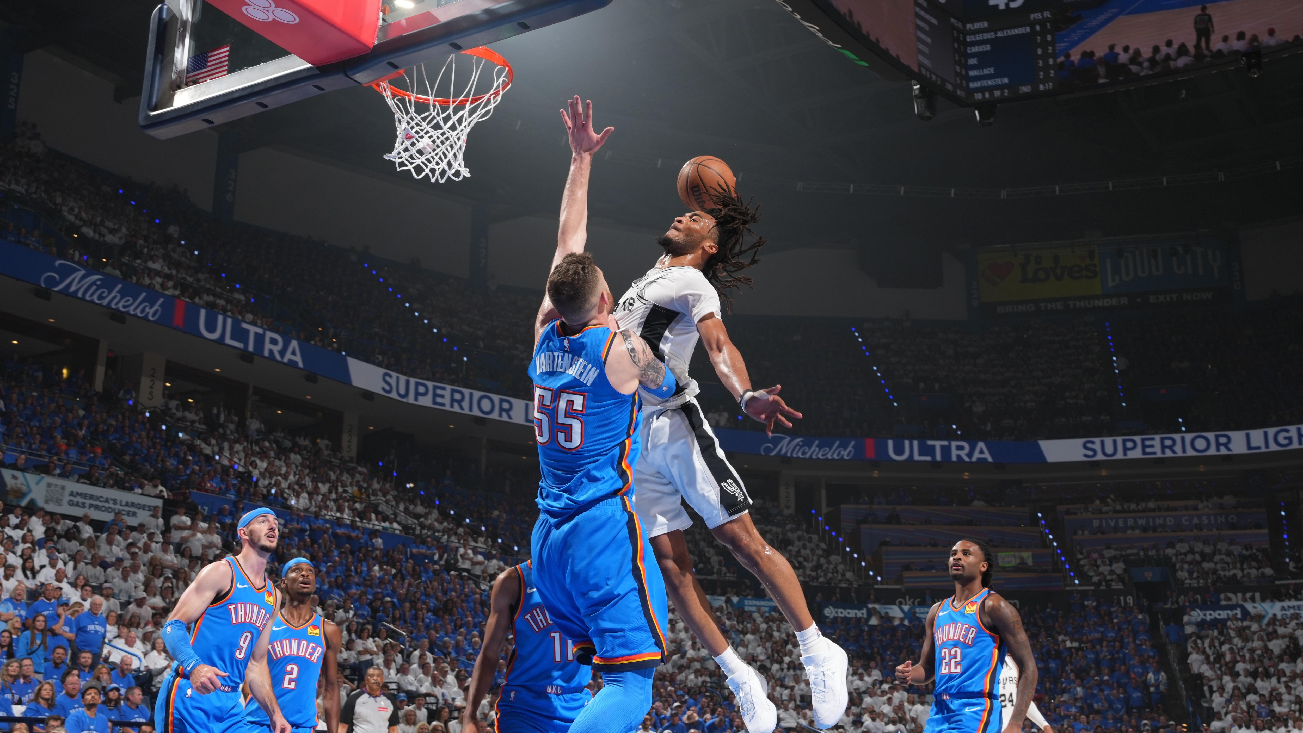 San Antonio Spurs v Oklahoma City Thunder - Game Two San Antonio Spurs v Oklahoma City Thunder - Game Two
