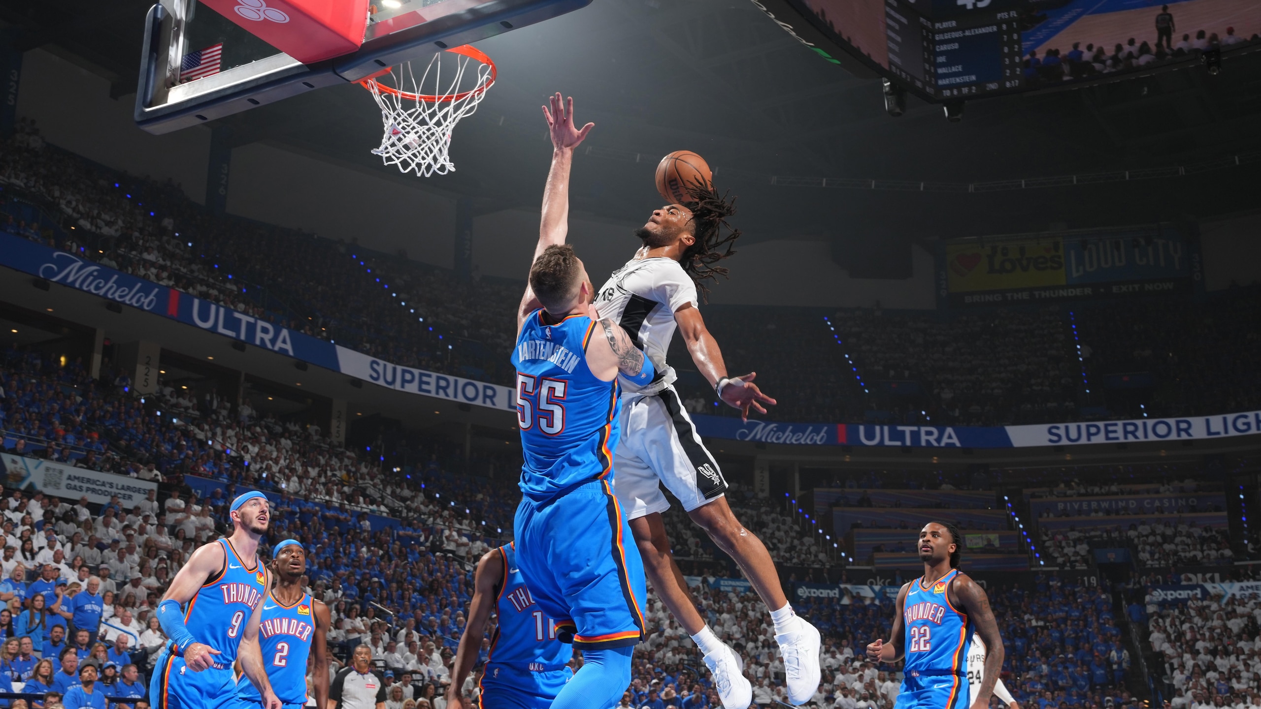 San Antonio Spurs v Oklahoma City Thunder - Game Two