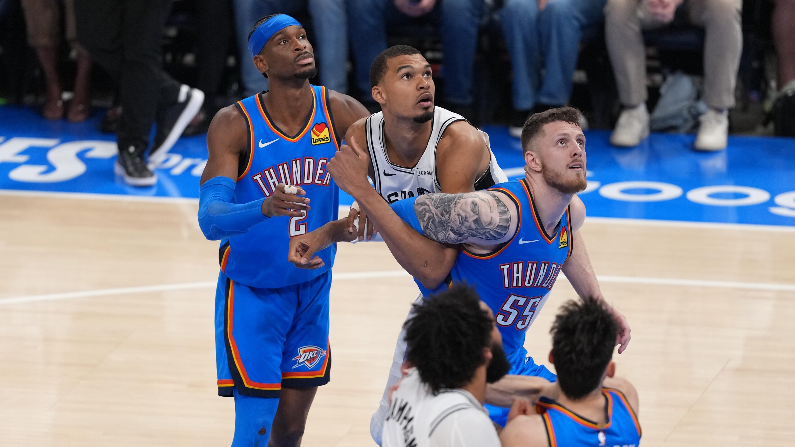San Antonio Spurs v Oklahoma City Thunder - Game Two