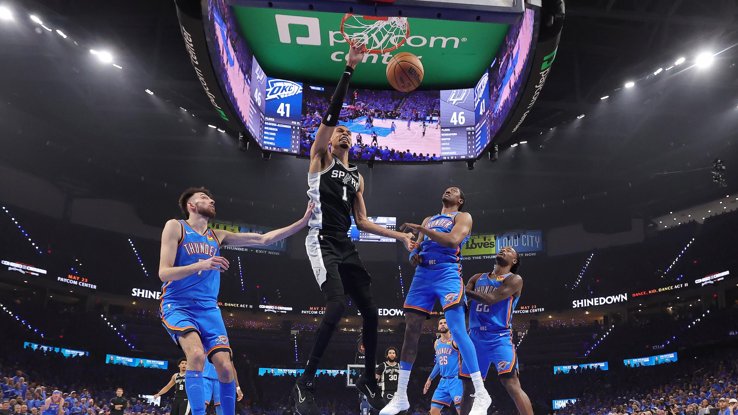 San Antonio Spurs v Oklahoma City Thunder - Game One