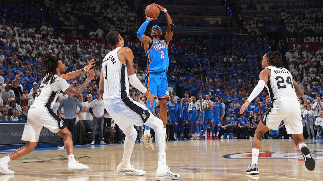 Sga Set SGA, Thunder vs. Wemby, Spurs WCF Game 2 Sets NBA Viewership Record