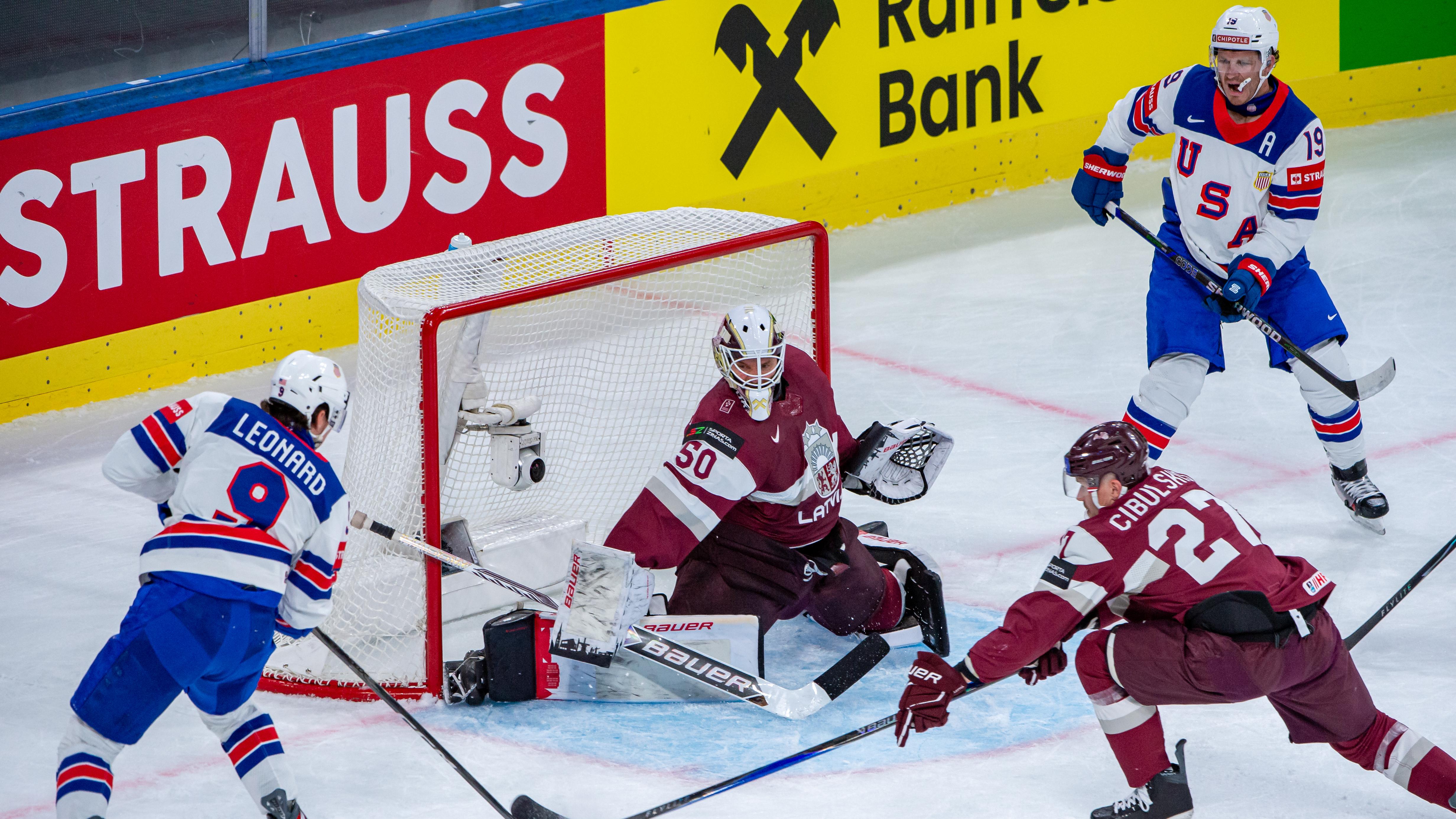 Latvia v USA - 2026 IIHF Ice Hockey World Championship Switzerland