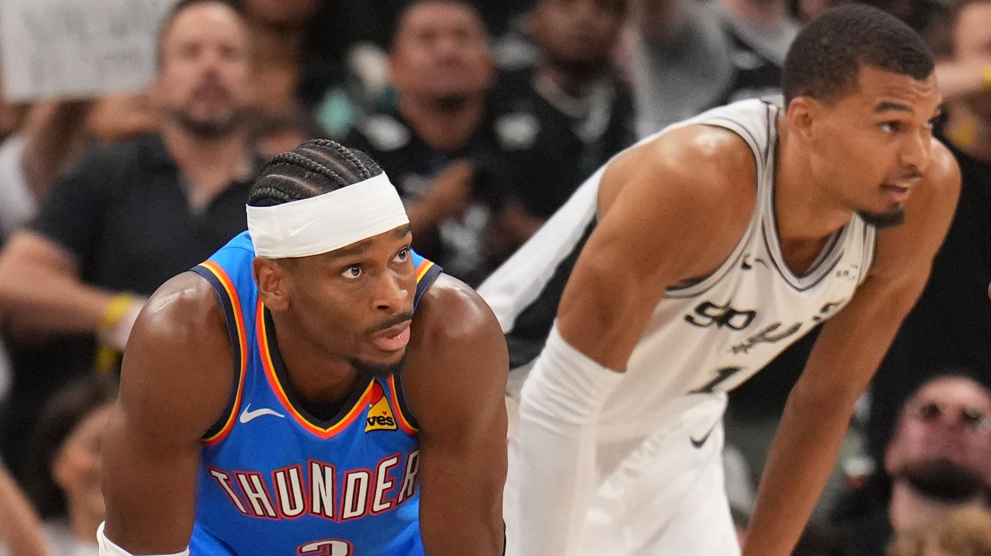 Oklahoma City Thunder v San Antonio Spurs - Game Four Oklahoma City Thunder v San Antonio Spurs - Game Four