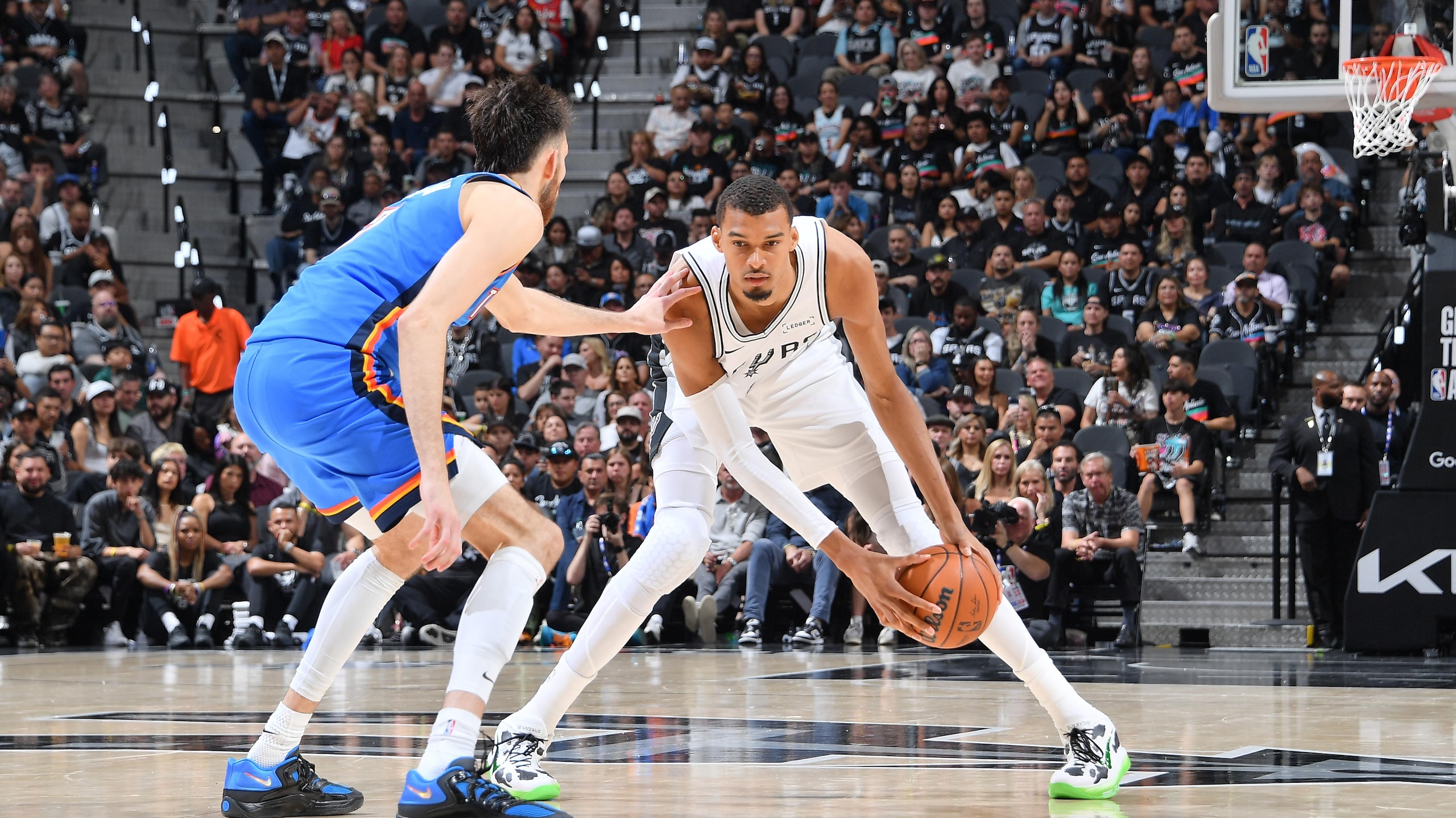 Oklahoma City Thunder v San Antonio Spurs - Game Four Oklahoma City Thunder v San Antonio Spurs - Game Four