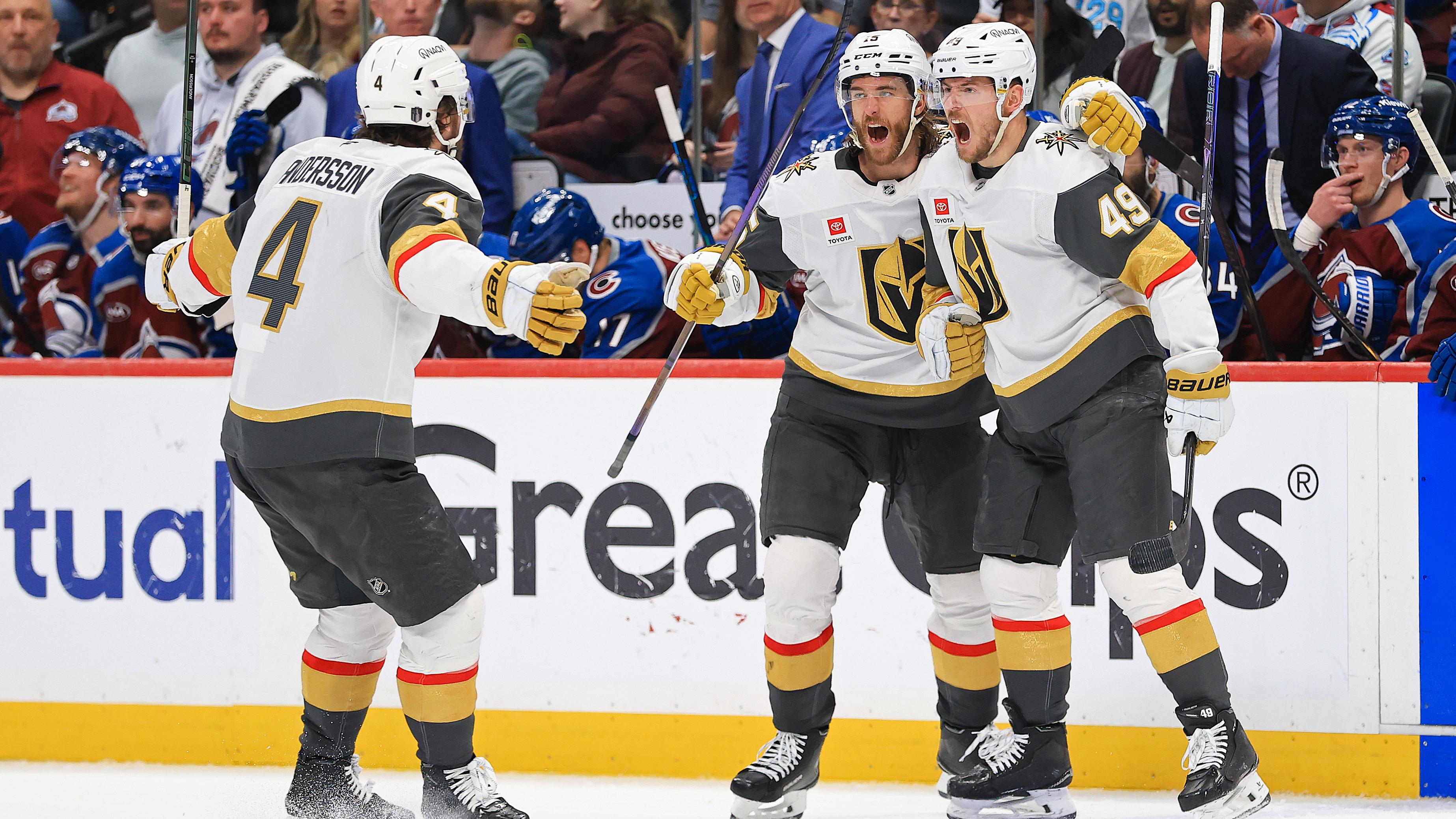 Western Conference Final: Vegas Golden Knights v Colorado Avalanche - Game Two Western Conference Final: Vegas Golden Knights v Colorado Avalanche - Game Two