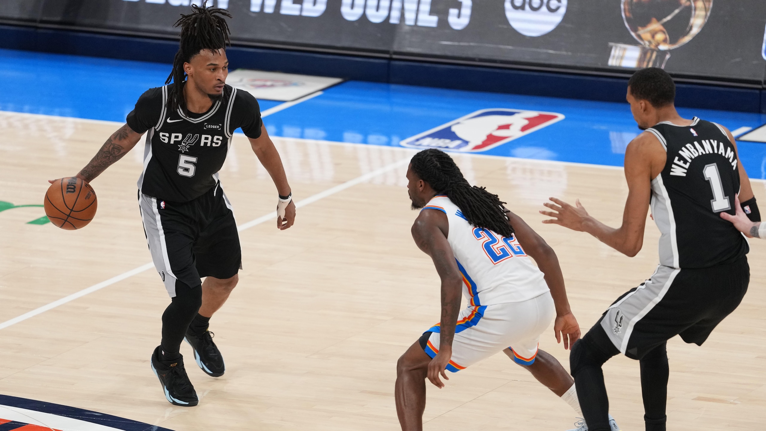 San Antonio Spurs v Oklahoma City Thunder - Game Five San Antonio Spurs v Oklahoma City Thunder - Game Five
