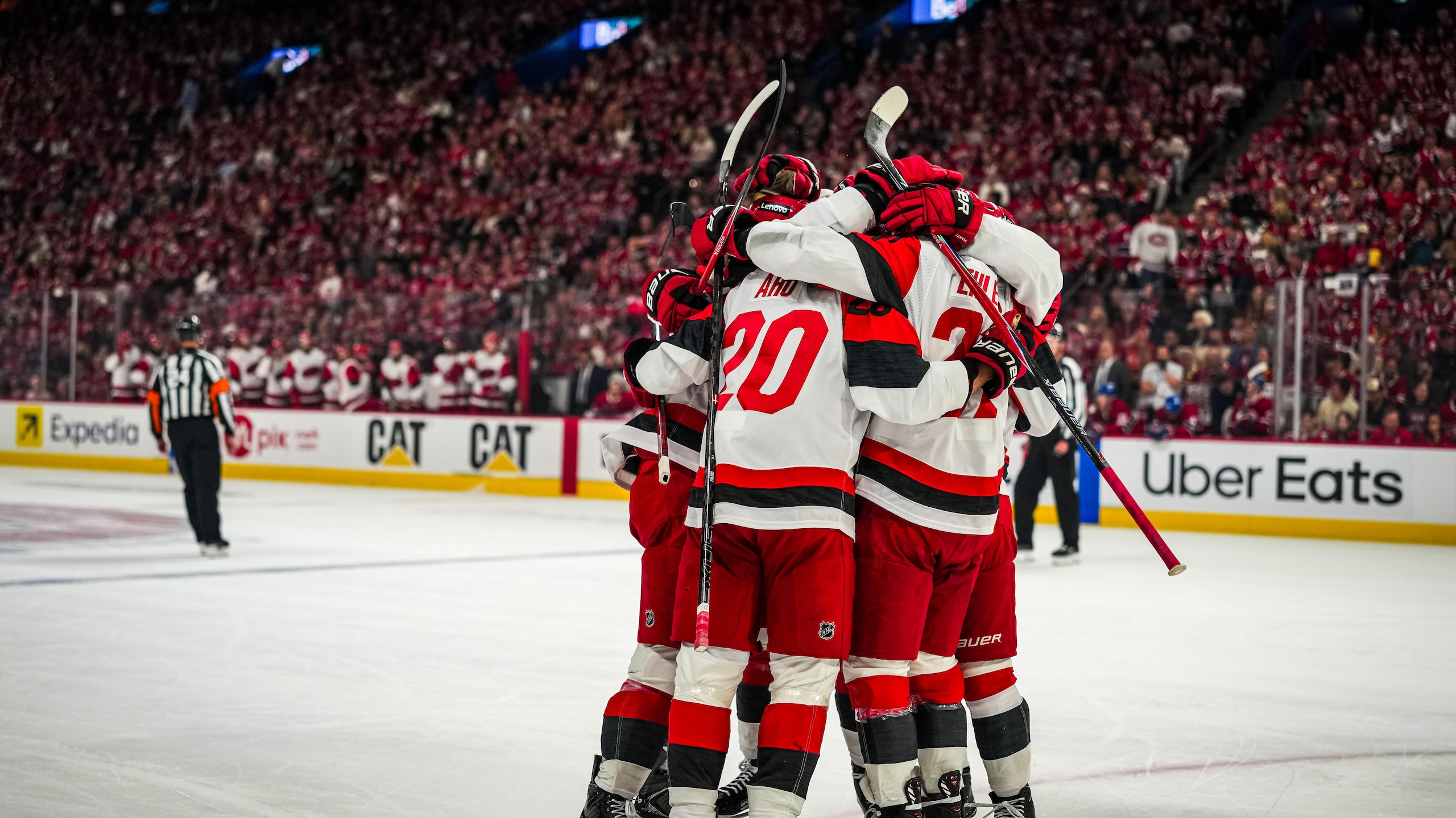 Carolina Hurricanes v Montreal Canadiens - Game Four Carolina Hurricanes v Montreal Canadiens - Game Four