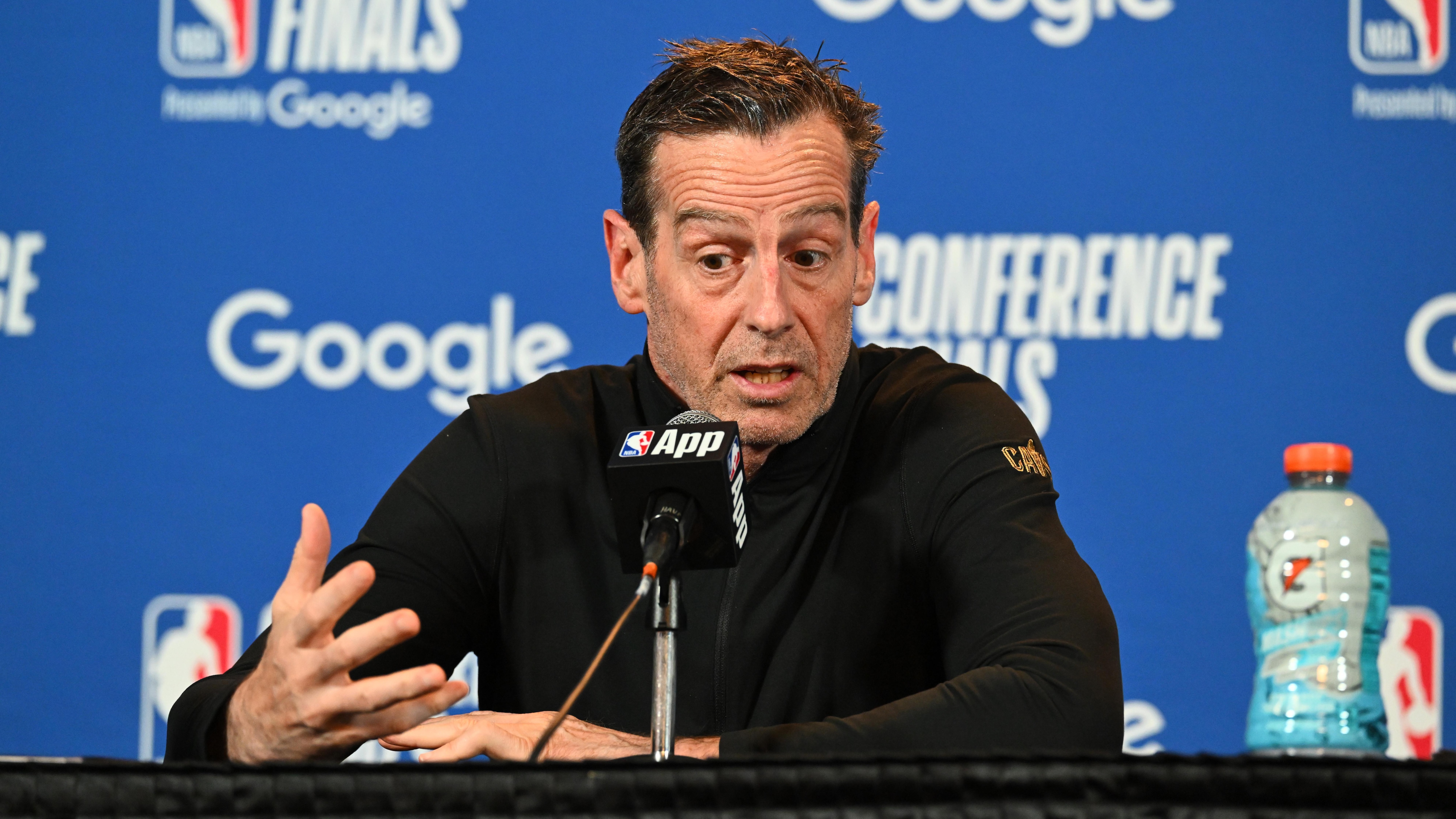 New York Knicks v Cleveland Cavaliers - Game Four New York Knicks v Cleveland Cavaliers - Game Four