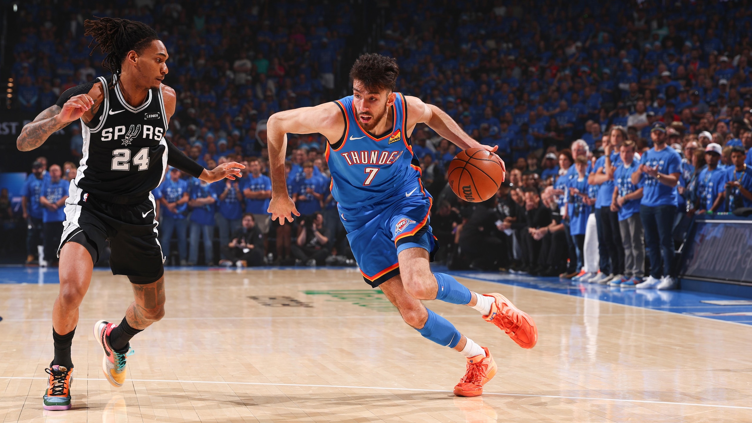San Antonio Spurs v Oklahoma City Thunder - Game Seven