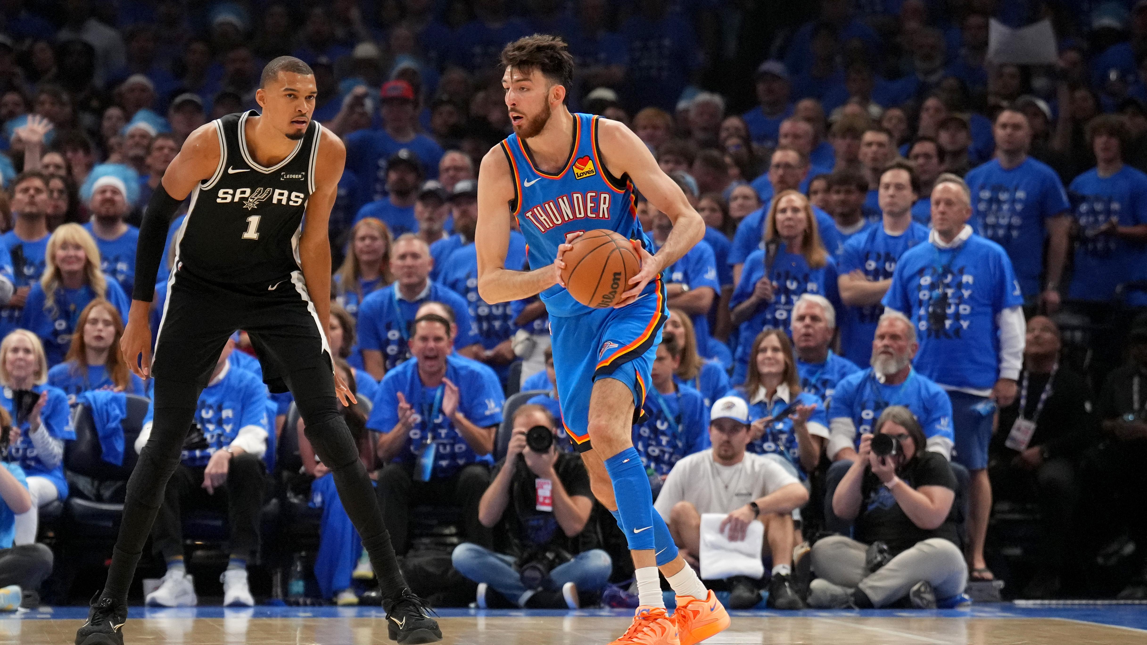 San Antonio Spurs v Oklahoma City Thunder - Game Seven San Antonio Spurs v Oklahoma City Thunder - Game Seven