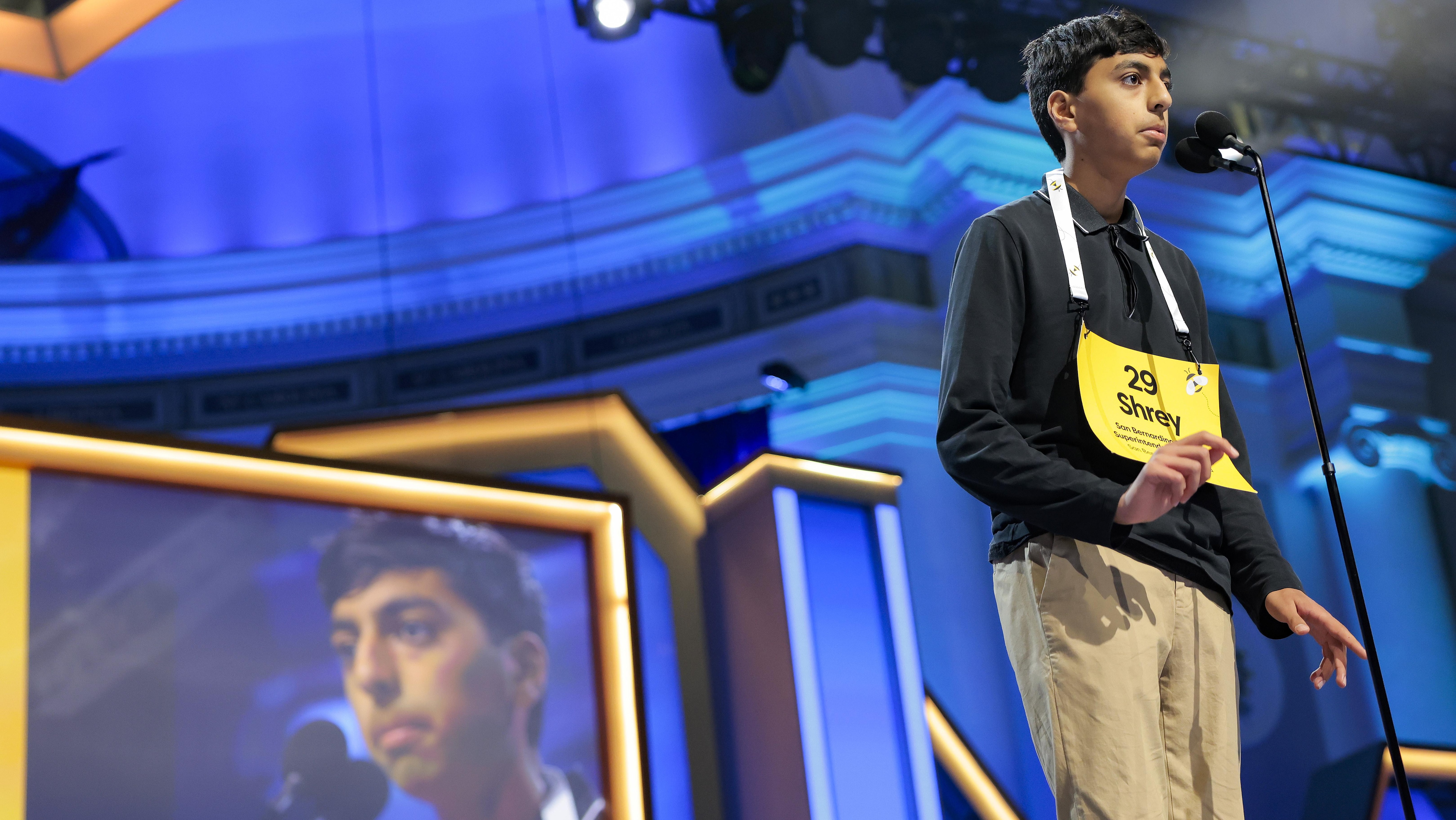 National Spelling Bee Finalists Compete For The Championship