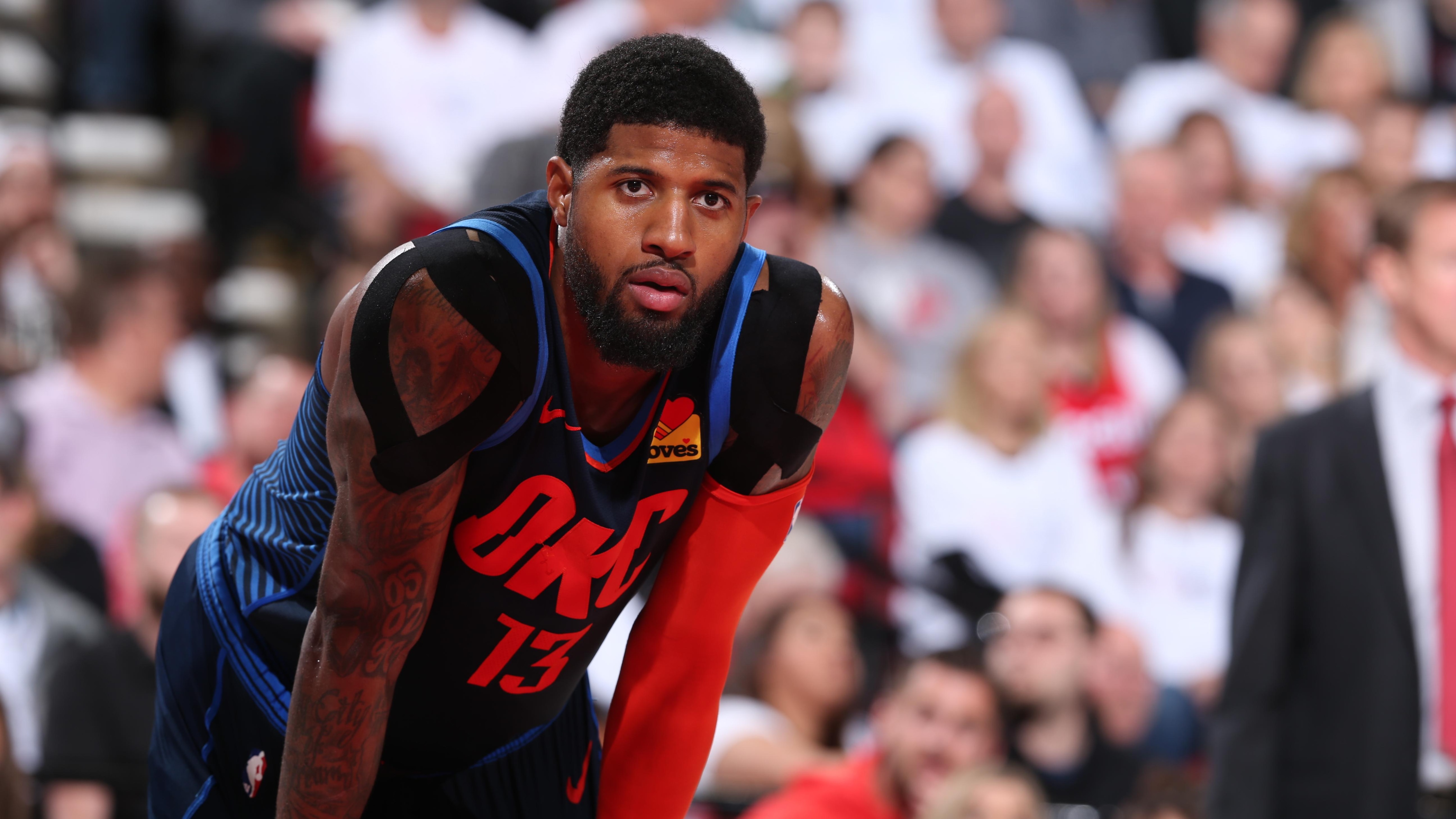 Oklahoma City Thunder v Portland Trail Blazers - Game Five Oklahoma City Thunder v Portland Trail Blazers - Game Five