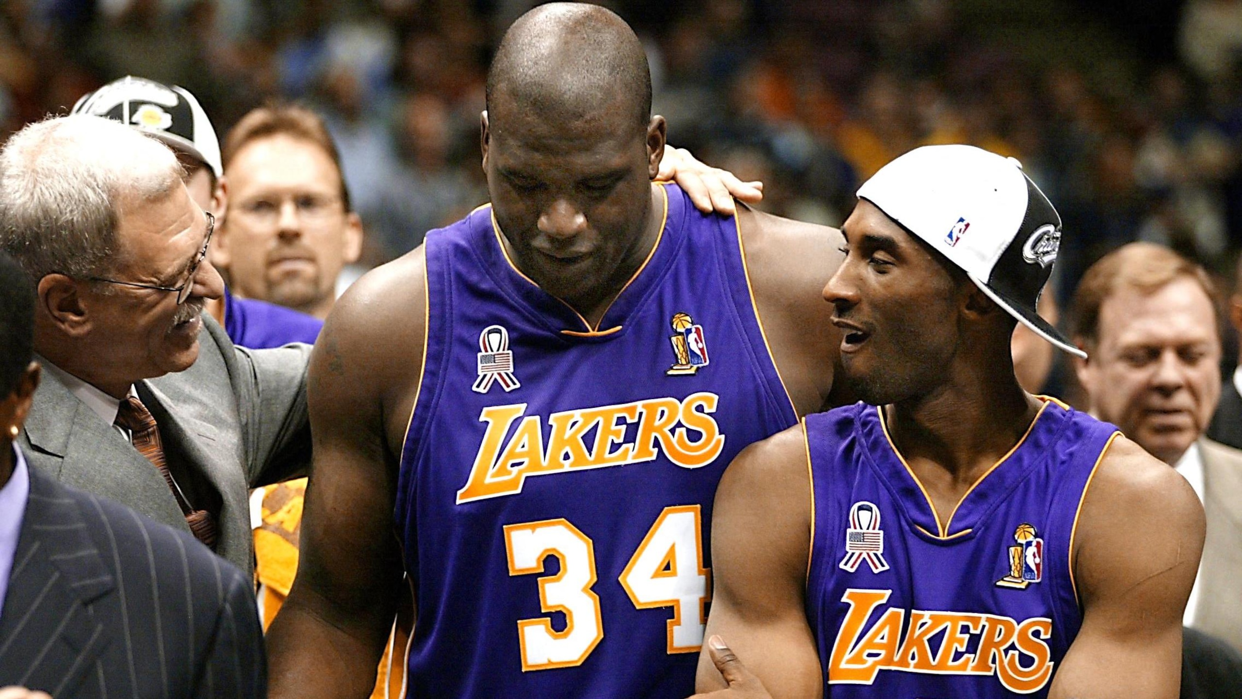 BKN-NBA-FINALS-LAKERS-BRYANT-O'NEAL-JACKSON BKN-NBA-FINALS-LAKERS-BRYANT-O'NEAL-JACKSON
