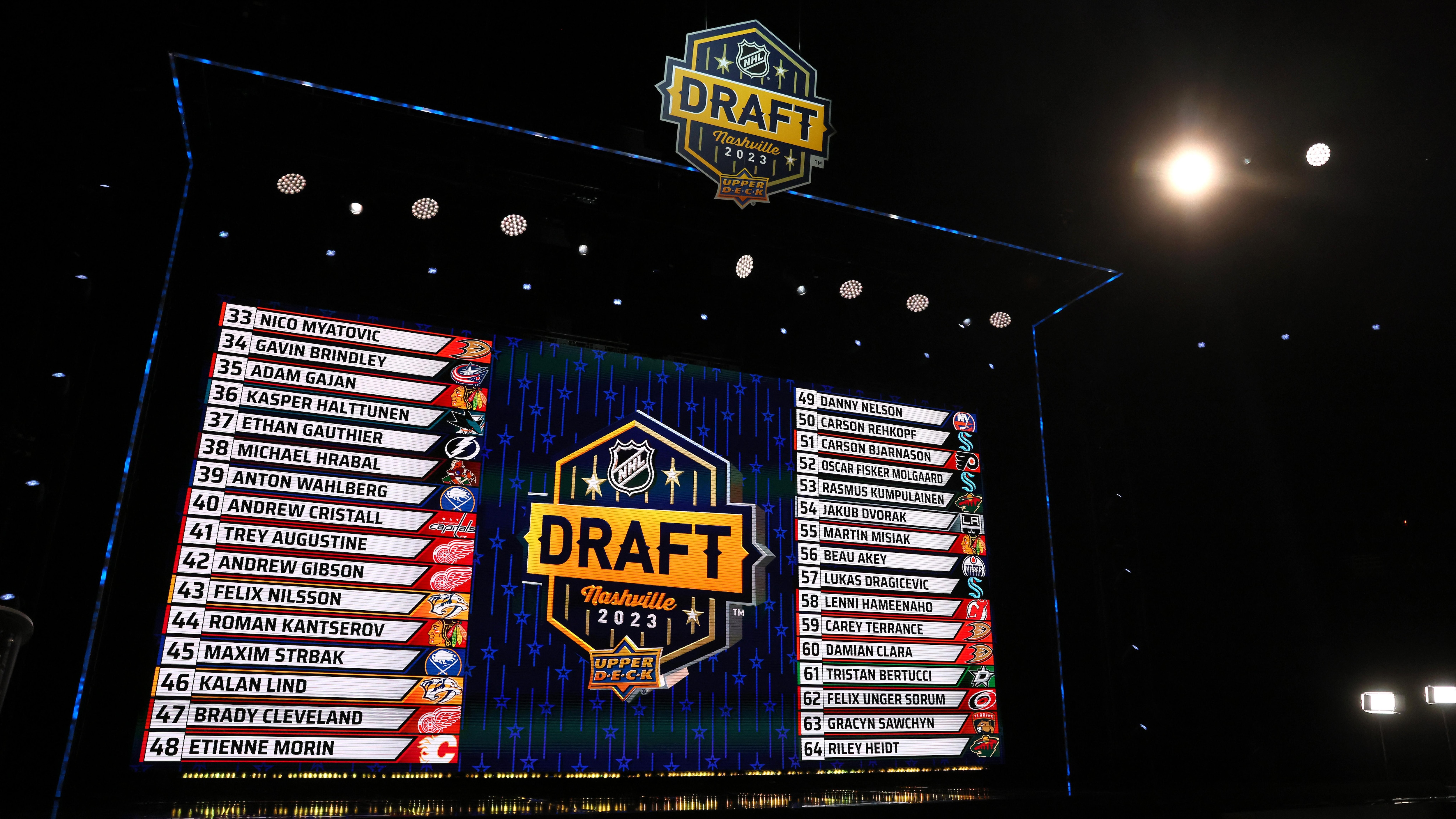 2023 Upper Deck NHL Draft - Rounds 2-7