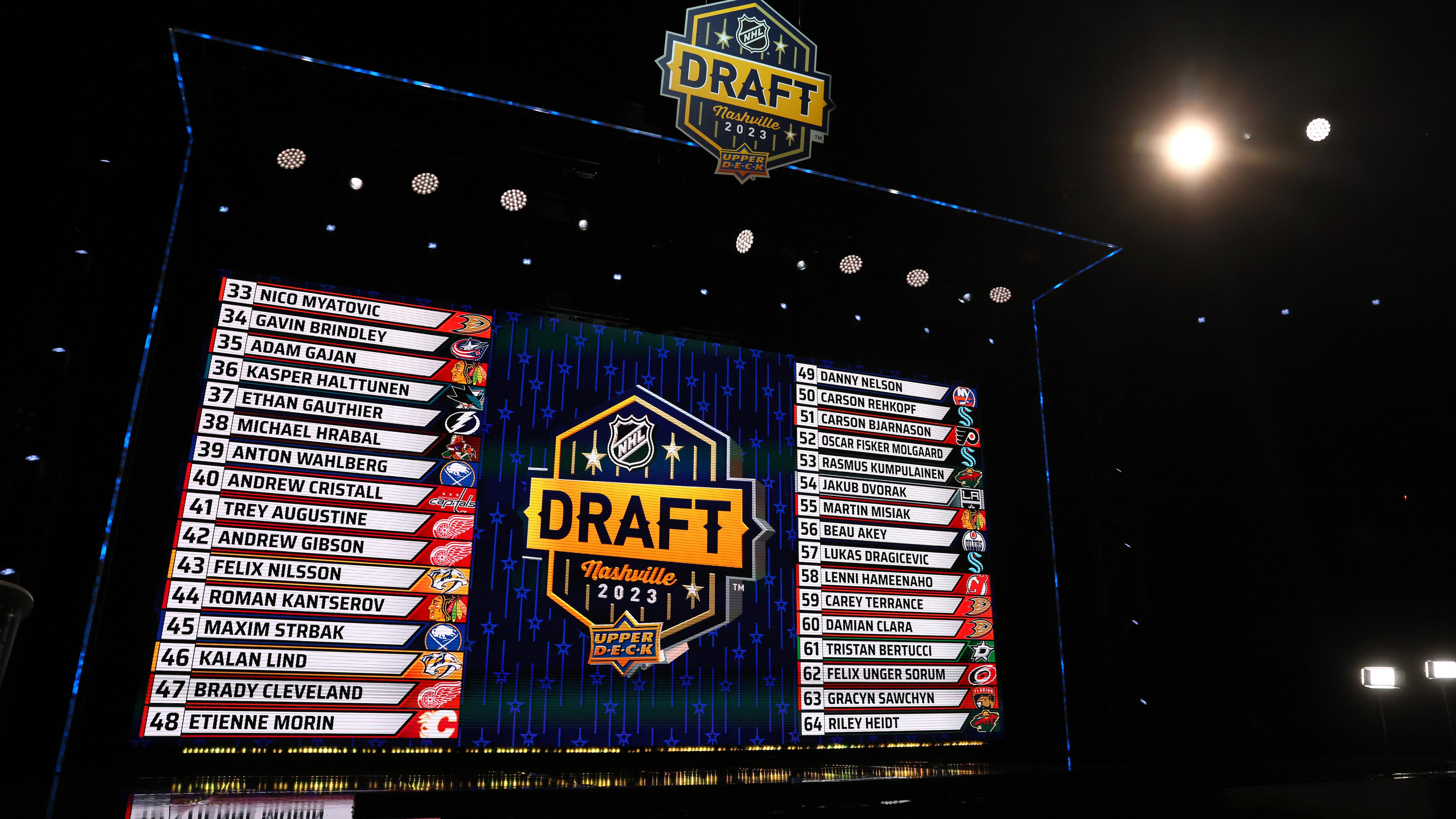 2023 Upper Deck NHL Draft - Rounds 2-7