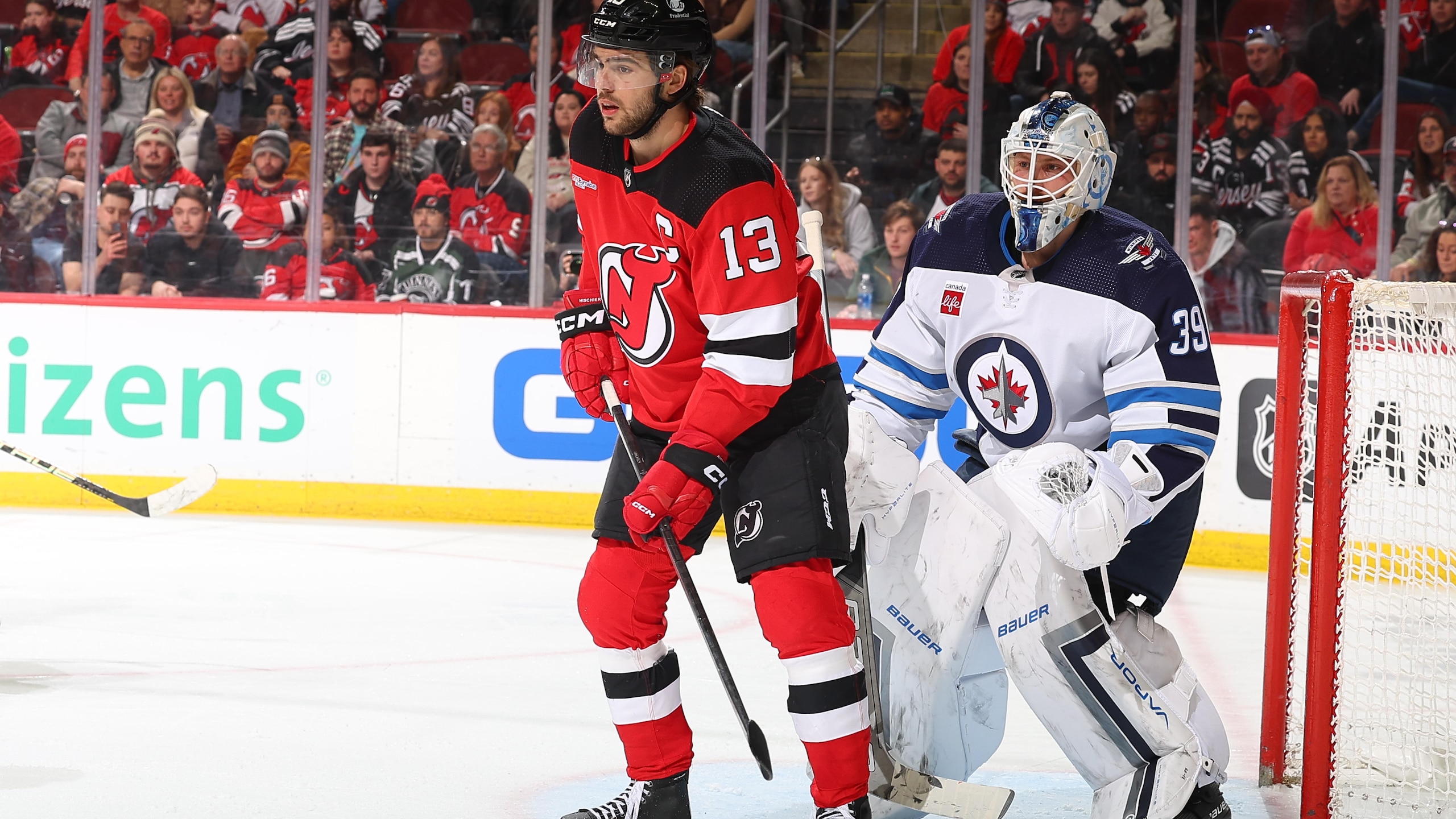 Winnipeg Jets v New Jersey Devils