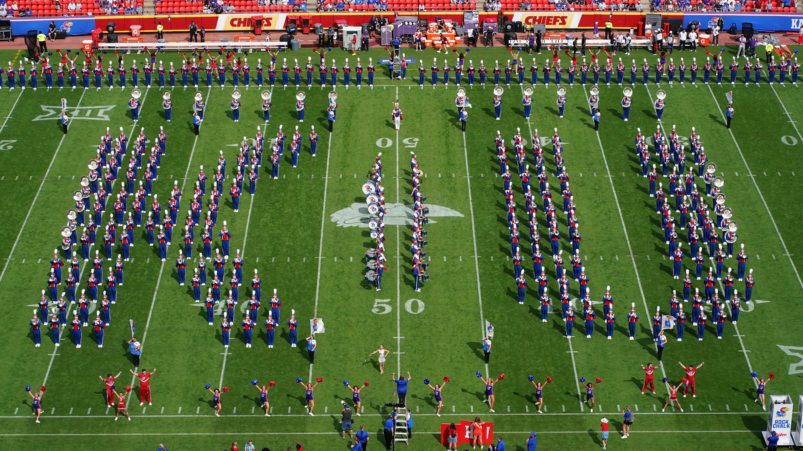 KU Band Plays Team's Anthem🥹