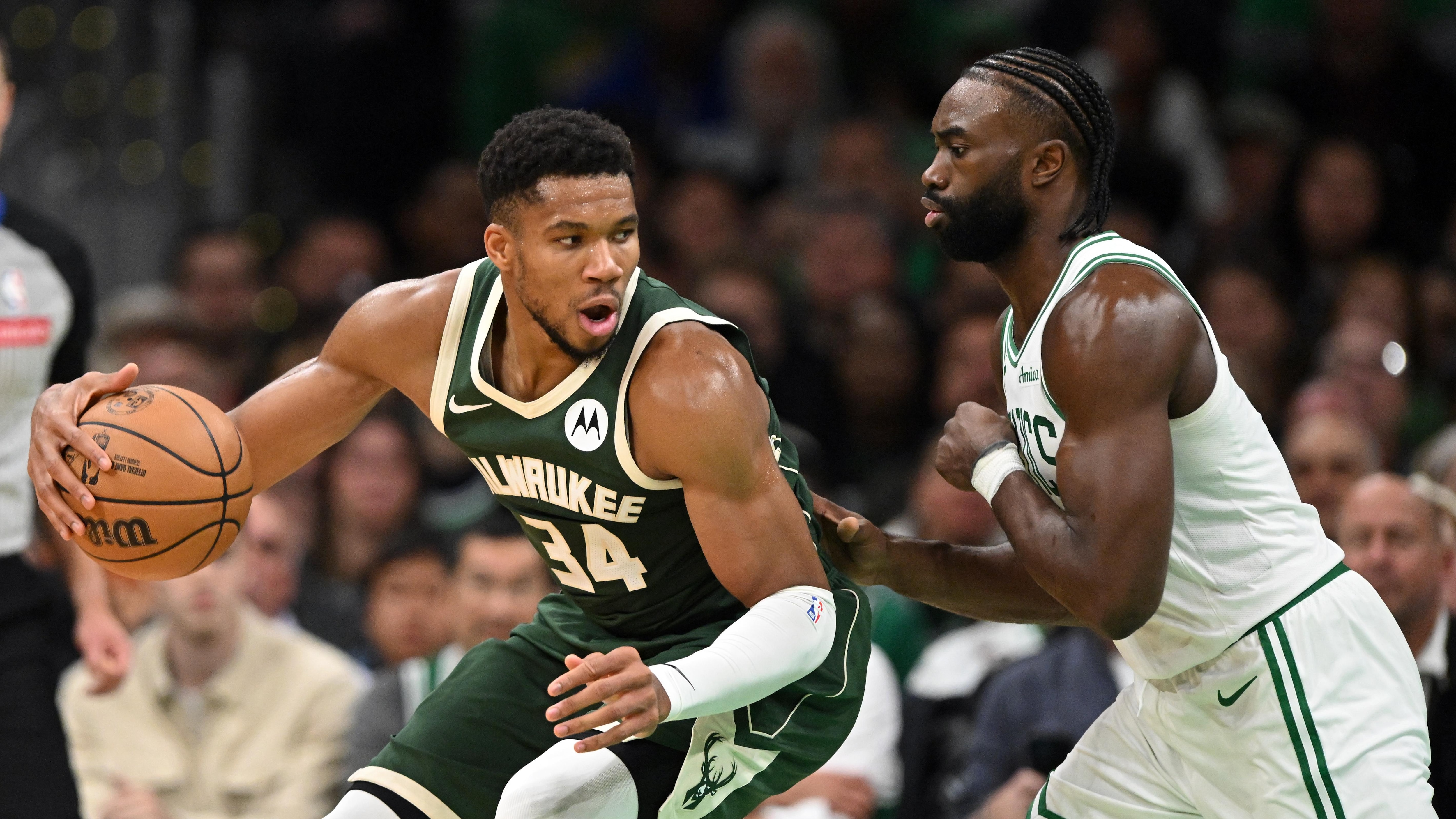 Milwaukee Bucks v Boston Celtics Milwaukee Bucks v Boston Celtics