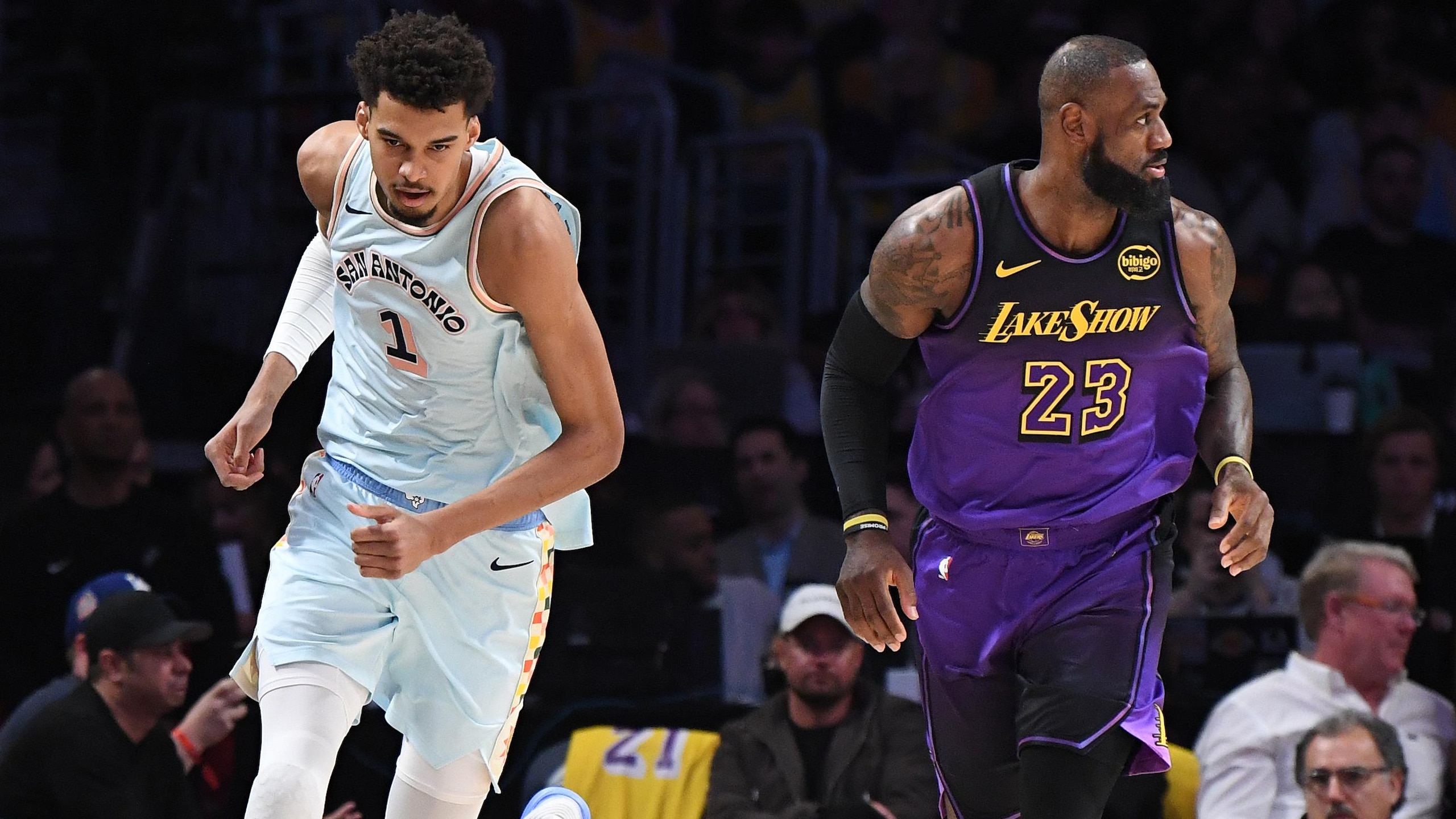 San Antonio Spurs v Los Angeles Lakers