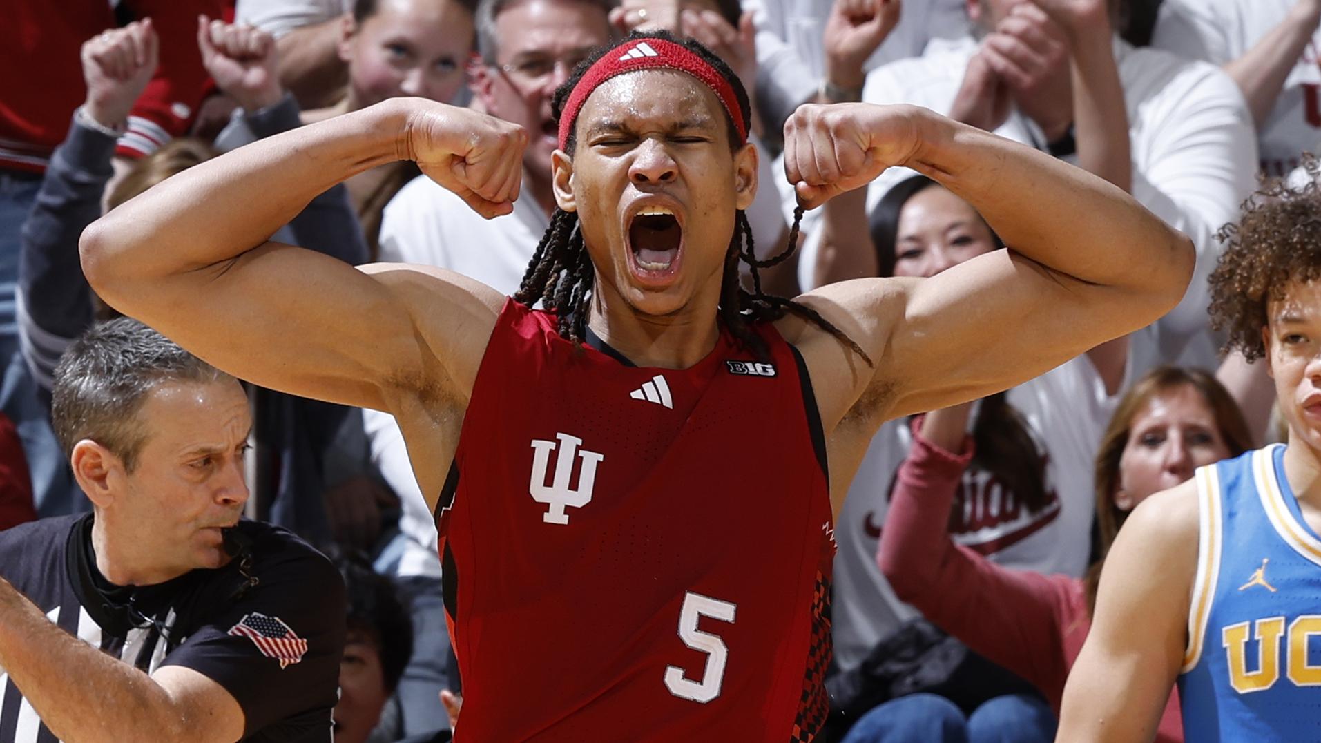 COLLEGE BASKETBALL: FEB 14 UCLA at Indiana
