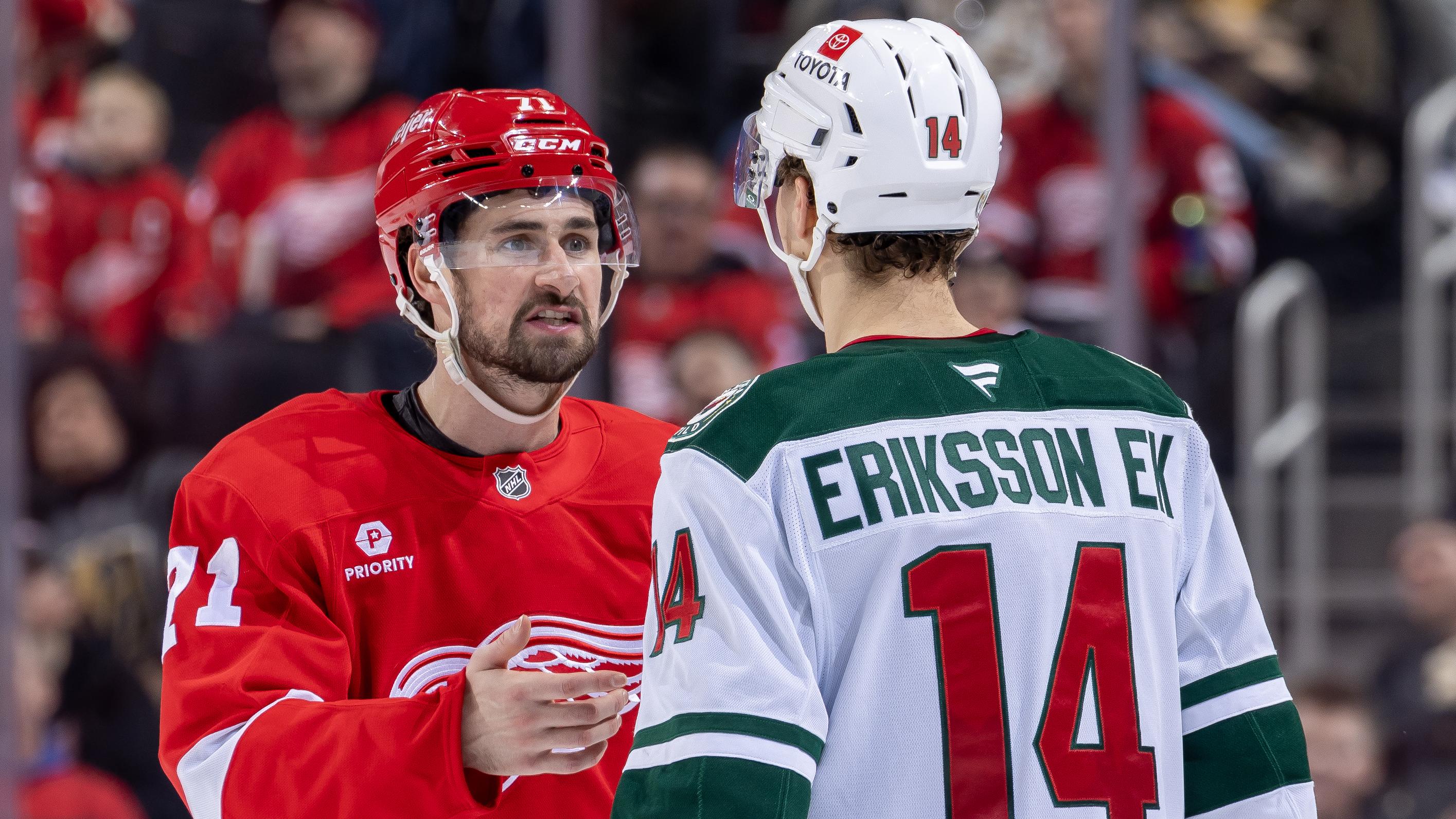 Minnesota Wild v Detroit Red Wings