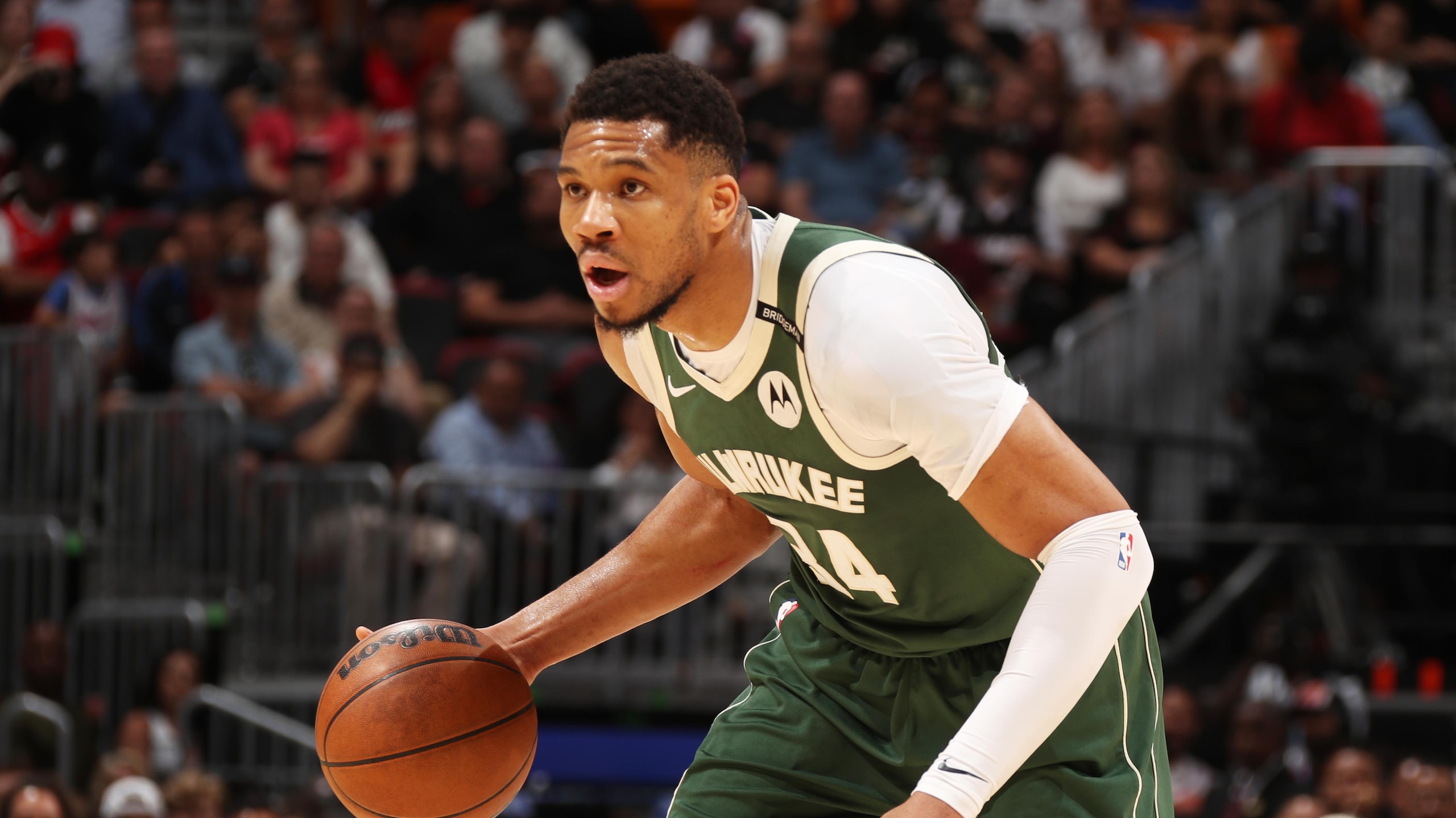 Milwaukee Bucks v Miami Heat