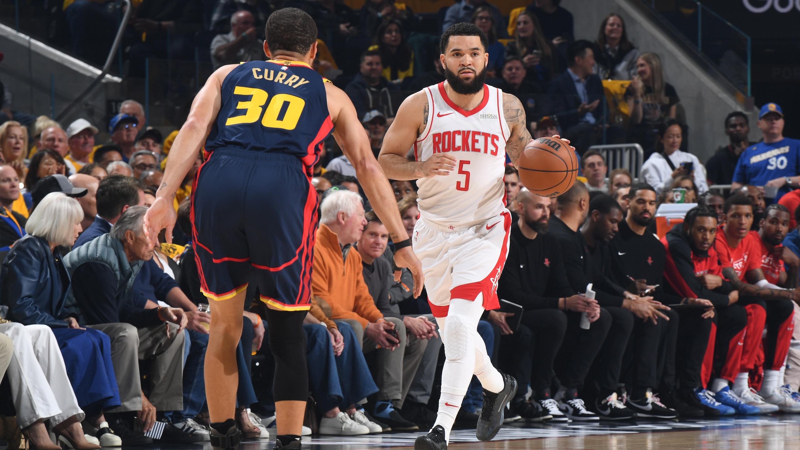 2025 NBA Playoffs - Houston Rockets v Golden State Warriors