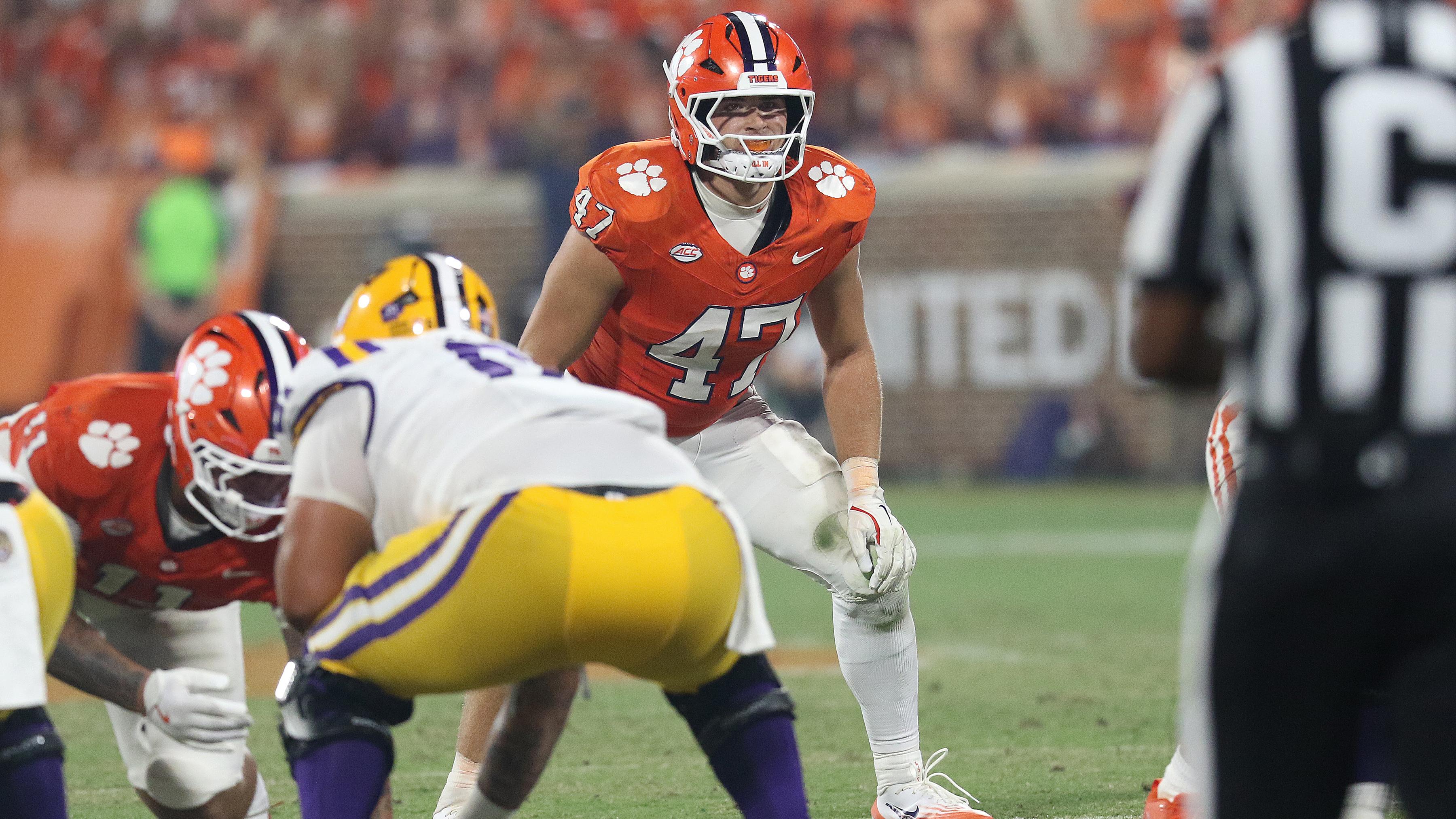 COLLEGE FOOTBALL: AUG 30 LSU at Clemson COLLEGE FOOTBALL: AUG 30 LSU at Clemson