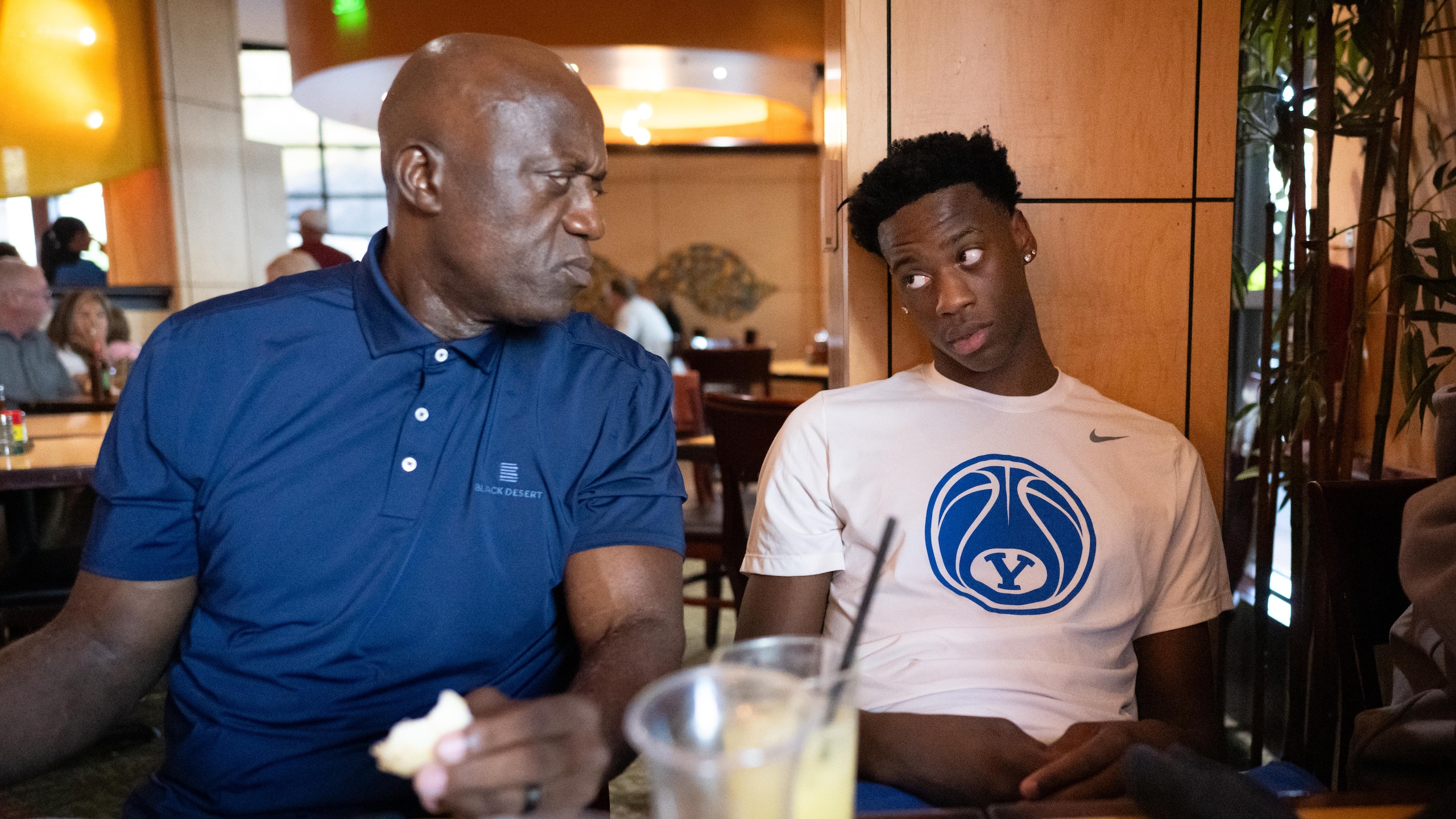 Ace Dybantsa, the father of one of the country's best freshman college basketball players, has an outsized role in his son's career, managing everything he does off the court, including his media appearances and name, image and likeness (NIL) deals.