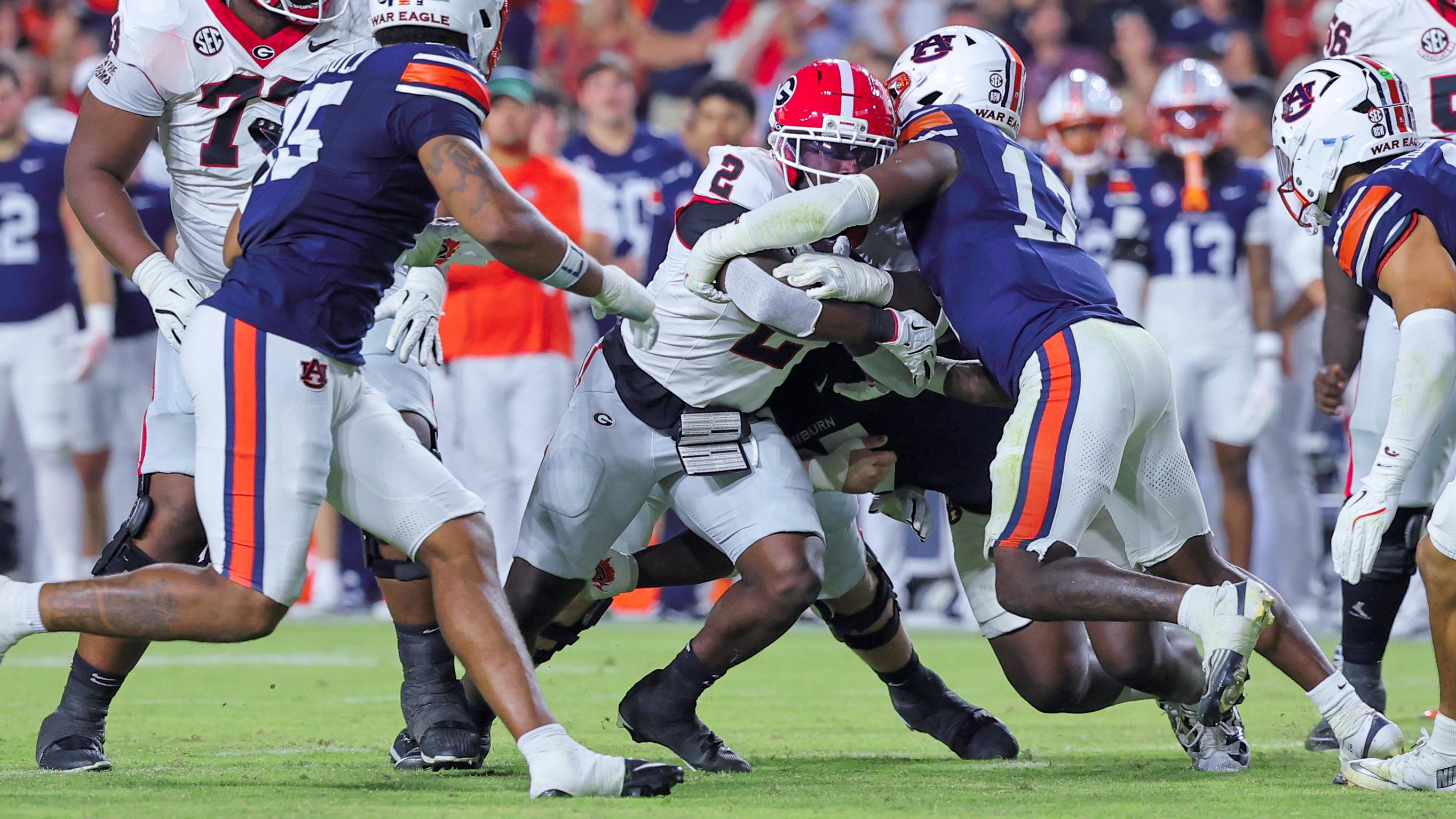 COLLEGE FOOTBALL: OCT 11 Georgia at Auburn COLLEGE FOOTBALL: OCT 11 Georgia at Auburn