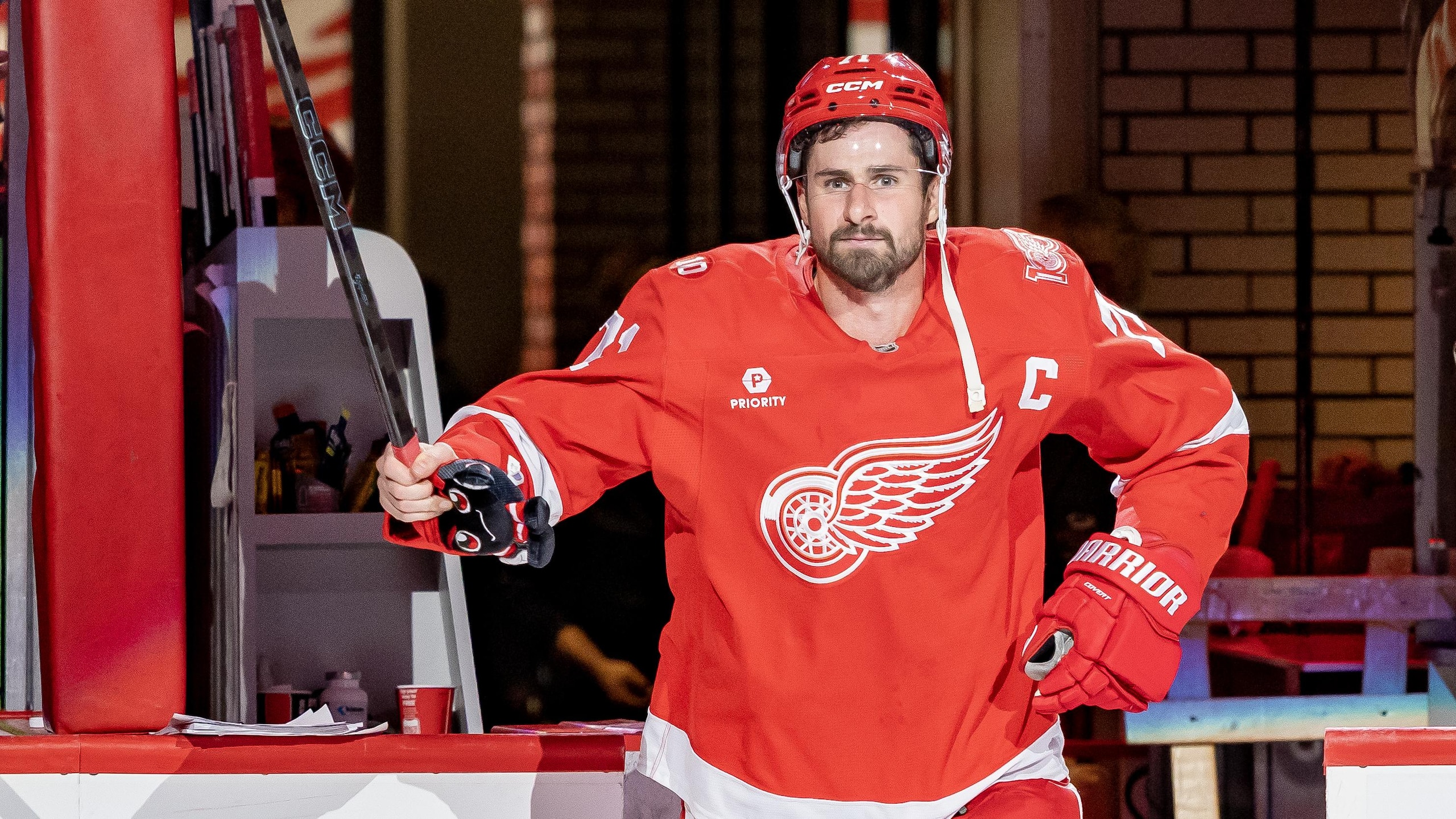 Edmonton Oilers v Detroit Red Wings