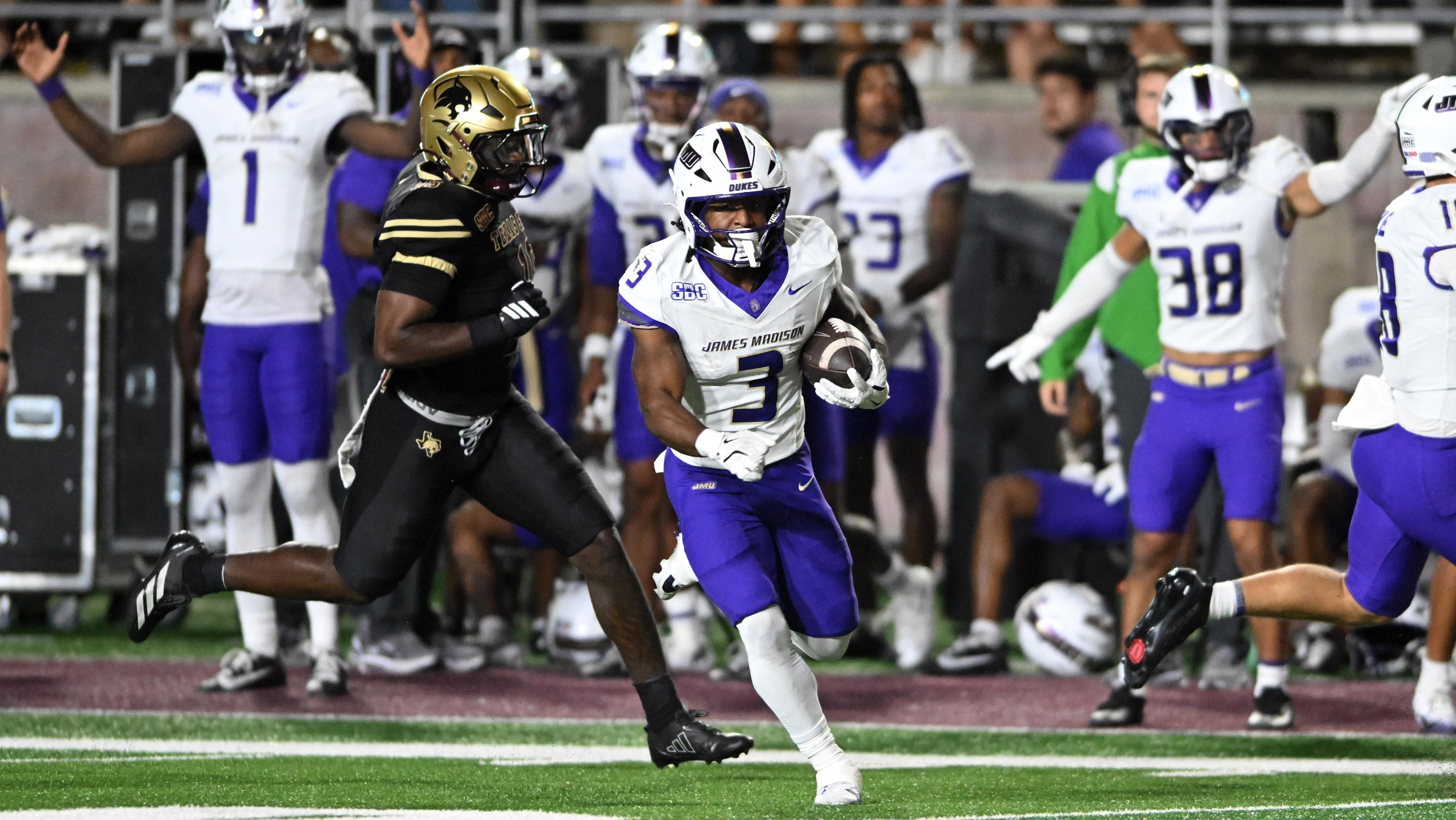 COLLEGE FOOTBALL: OCT 28 James Madison at Texas State