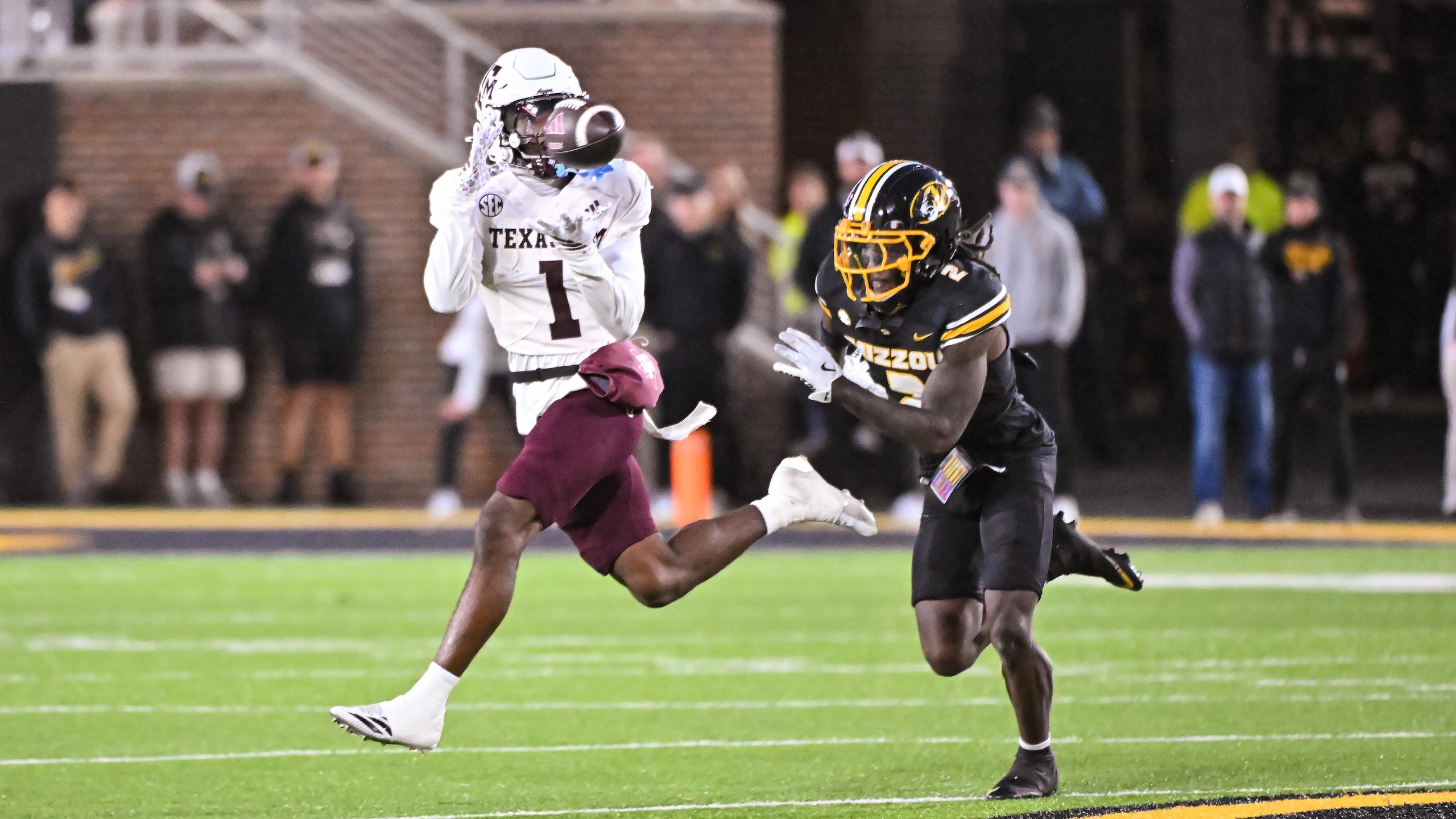 COLLEGE FOOTBALL: NOV 08 Texas A&M at Missouri