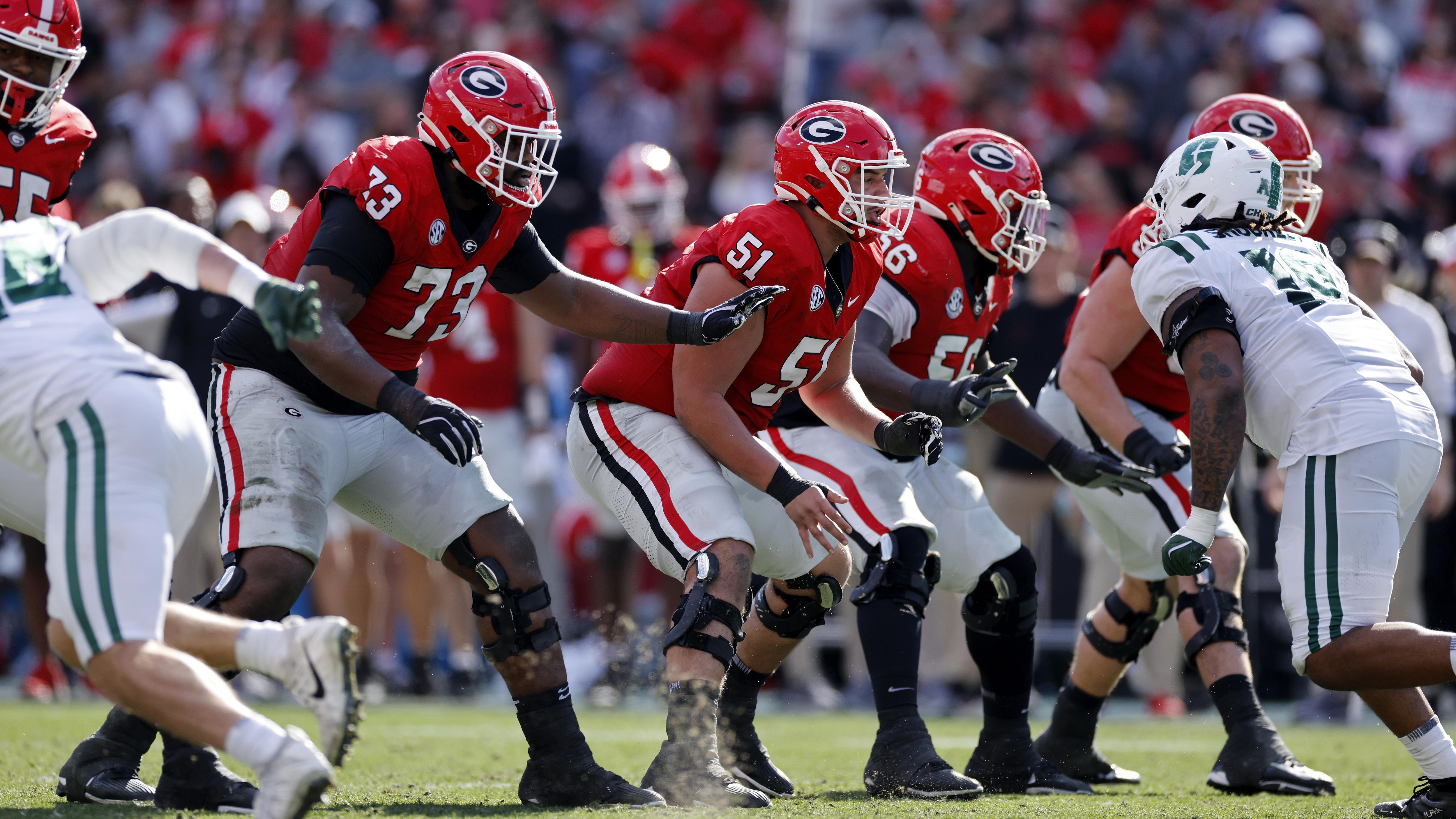 COLLEGE FOOTBALL: NOV 22 Charlotte at Georgia COLLEGE FOOTBALL: NOV 22 Charlotte at Georgia