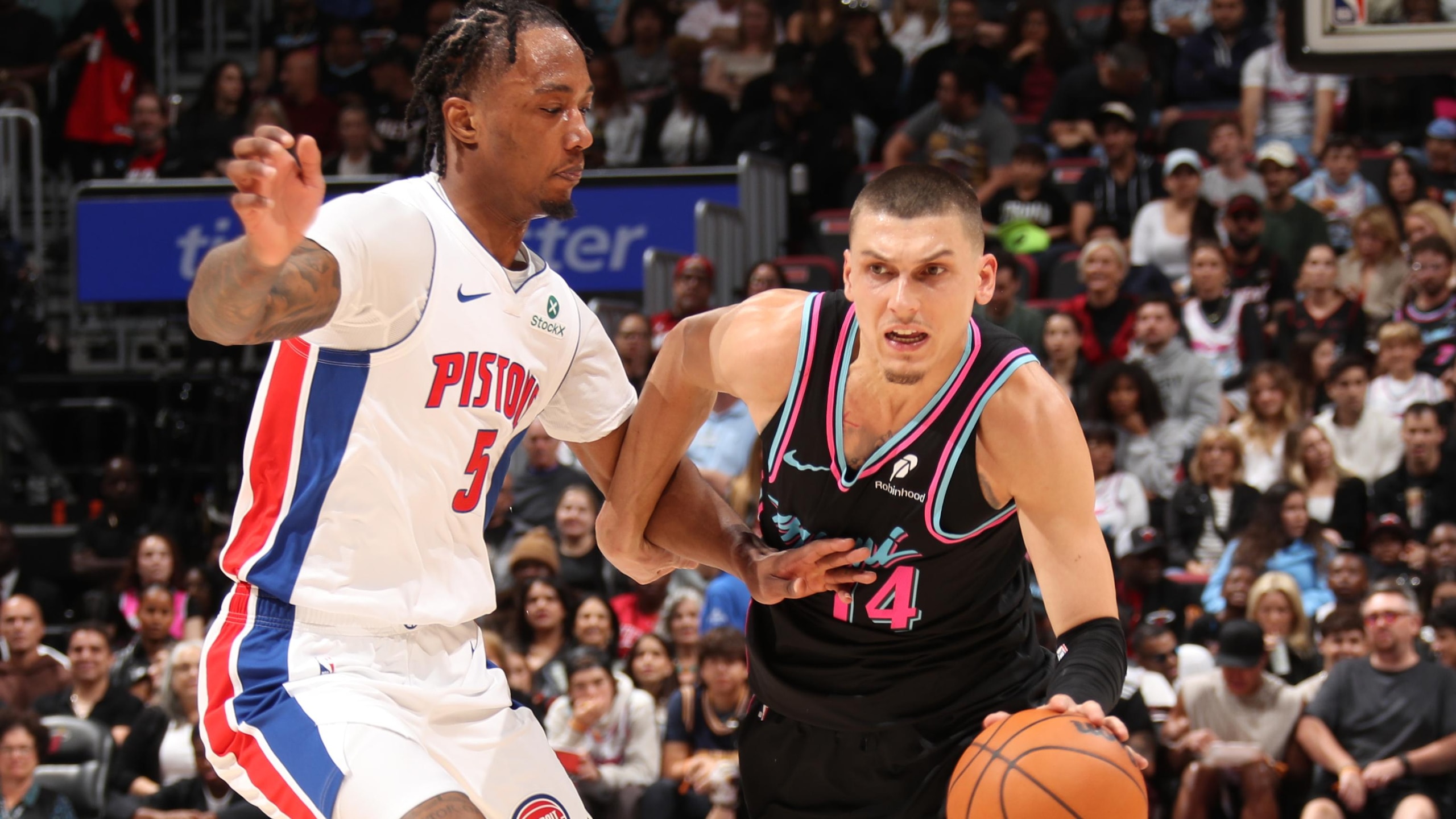 Detroit Pistons v Miami Heat